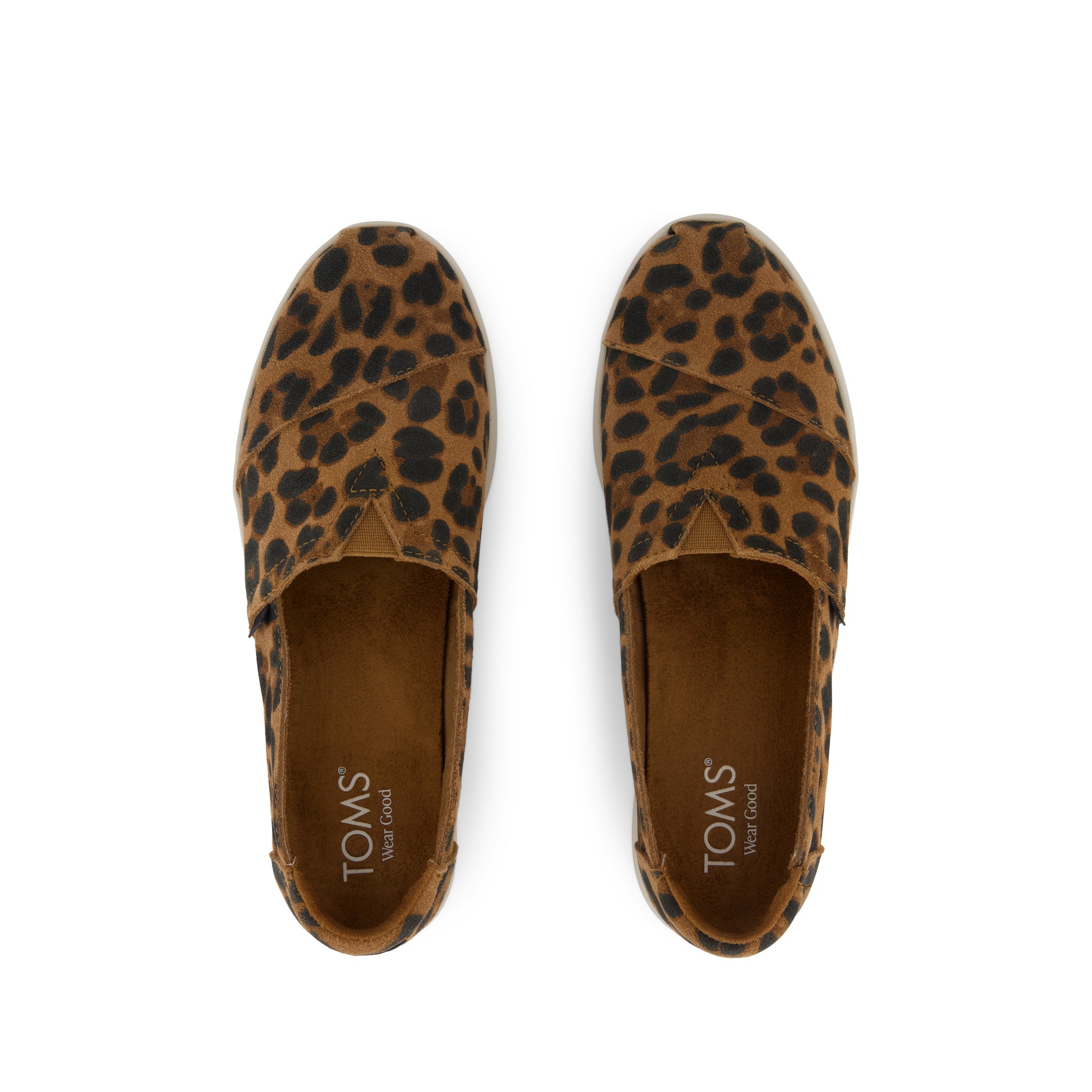 Womens Alpargata Plus Brown Sugar Leopard Print Suede - Image 7