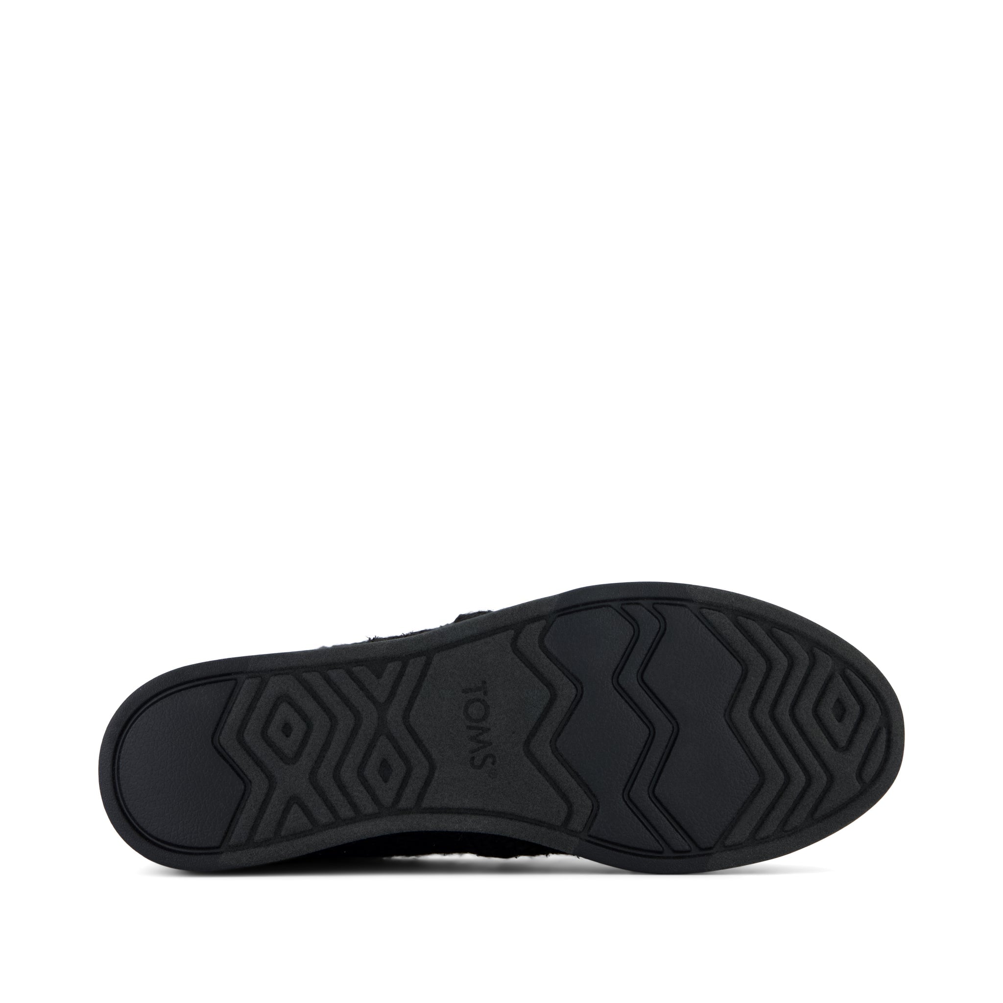 Womens Alpargata Plus Black Metallic Faux Fur - Image 5