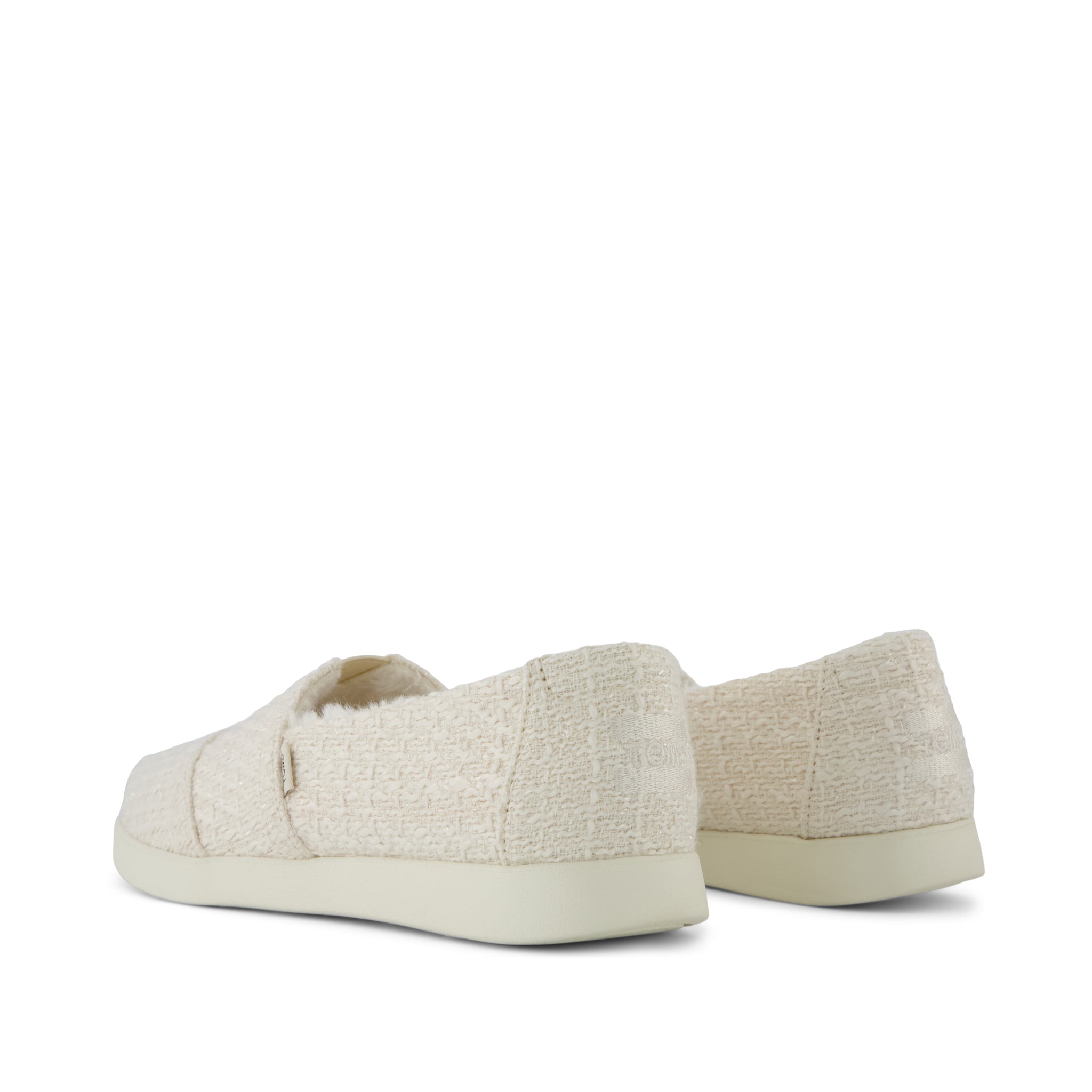 Womens Alpargata Plus Light Sand Metallic Faux Fur - Image 5