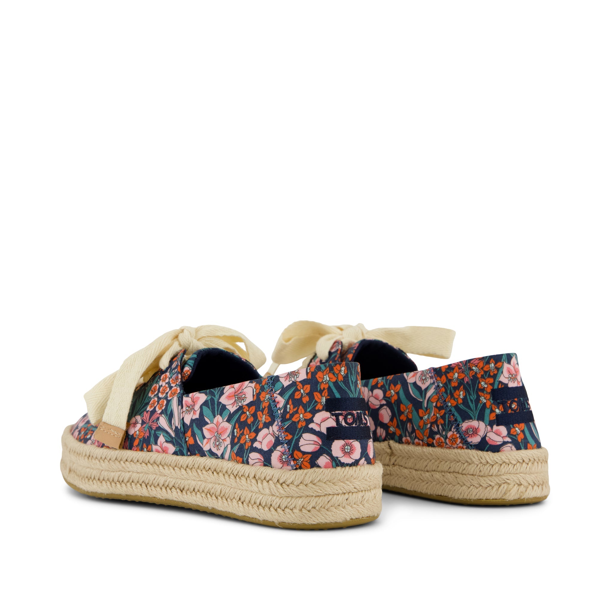 Carolina Lace-Up Espadrille Dark Teal Mountain Primrose - Image 5