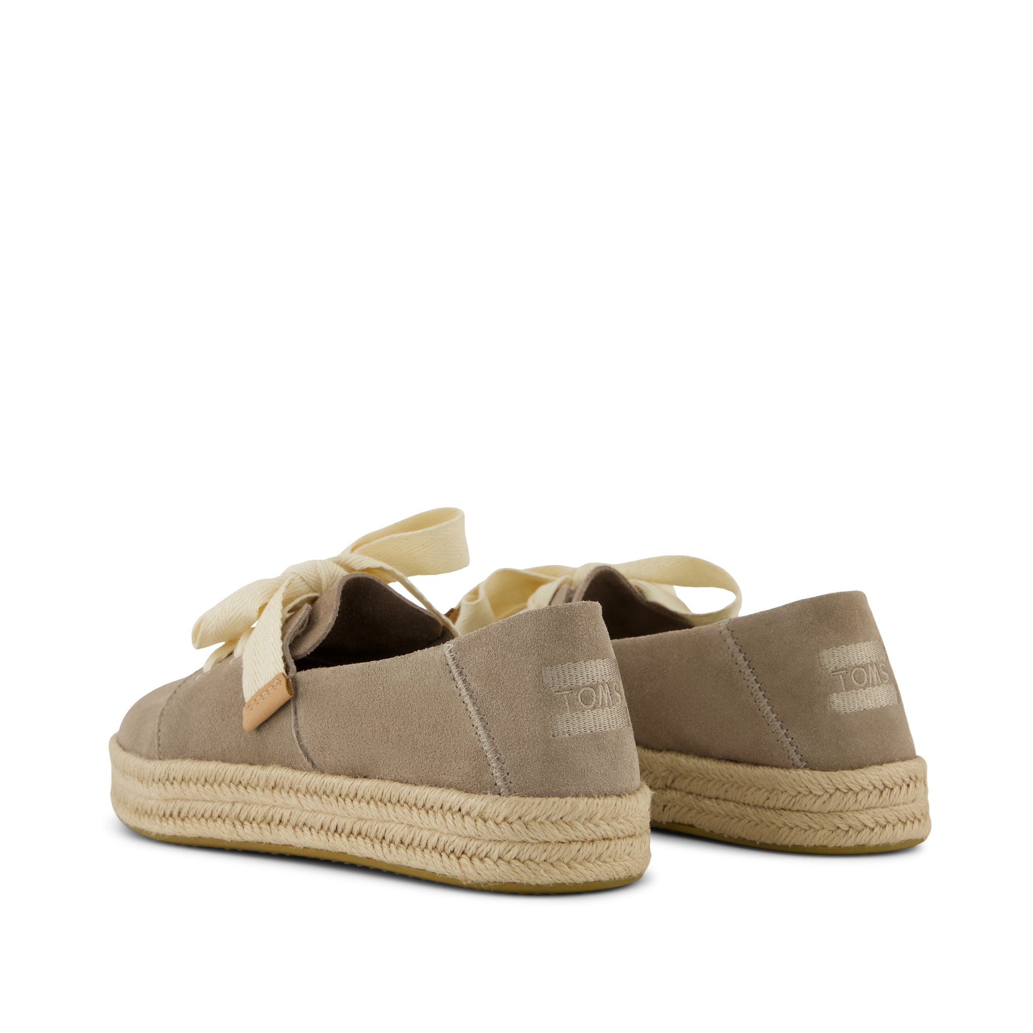 Womens Carolina Lace-Up Espadrille Dune Suede - Image 5