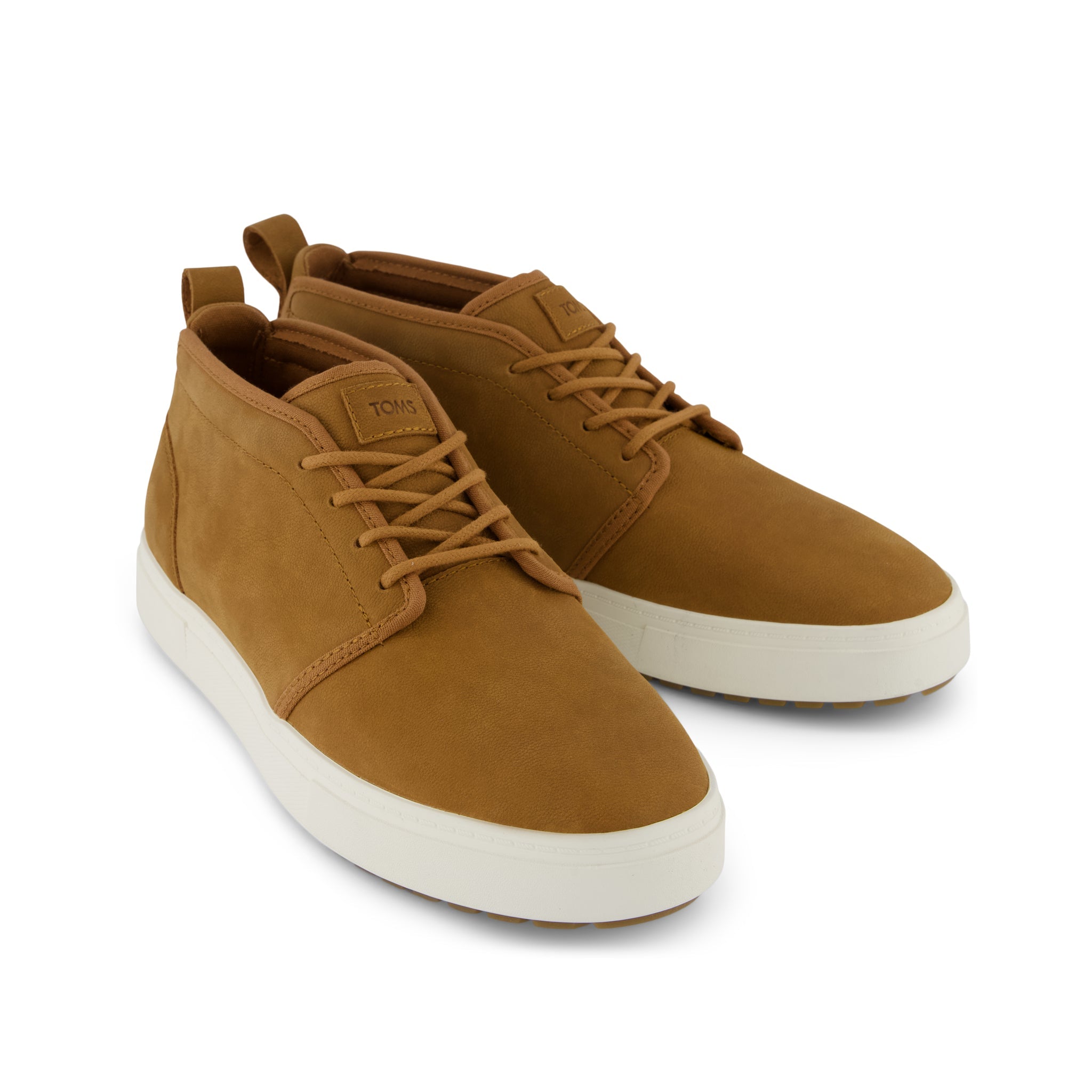 Mens Carlo Mid Terrain 2.0 Sneaker Water Resistant Tan Leather - Image 4