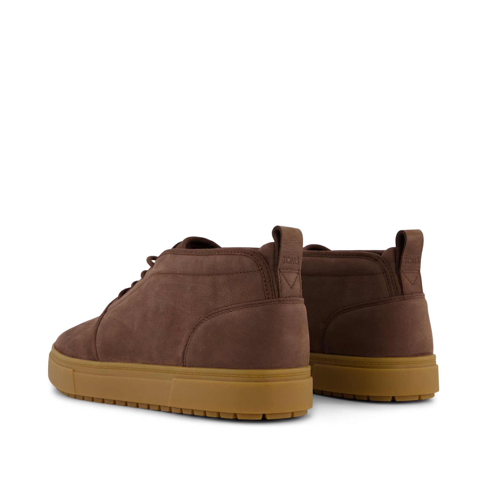 Mens Carlo Mid Terrain 2.0 Sneaker Water Resistant Oak Brown Leather - Image 6