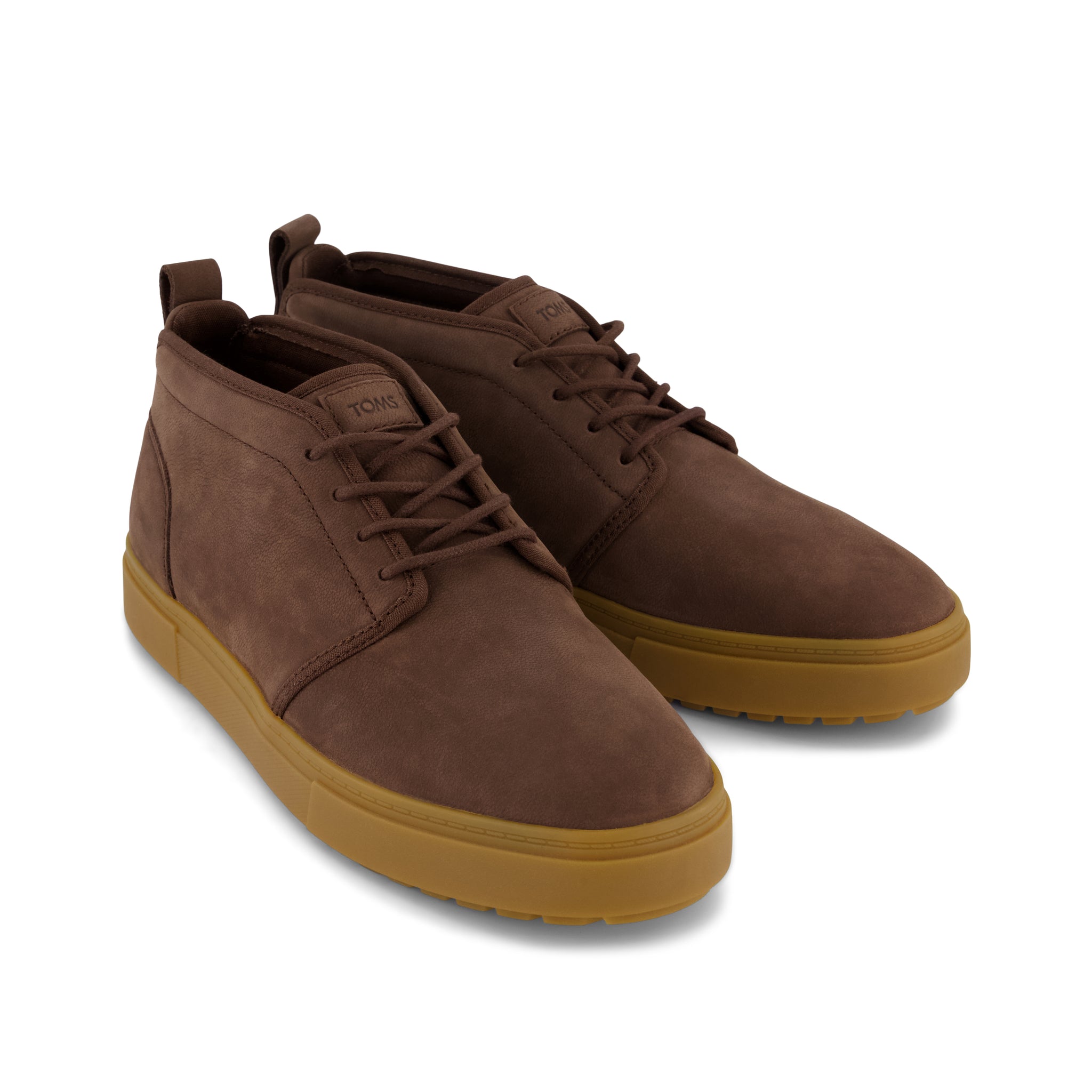Mens Carlo Mid Terrain 2.0 Sneaker Water Resistant Oak Brown Leather - Image 5