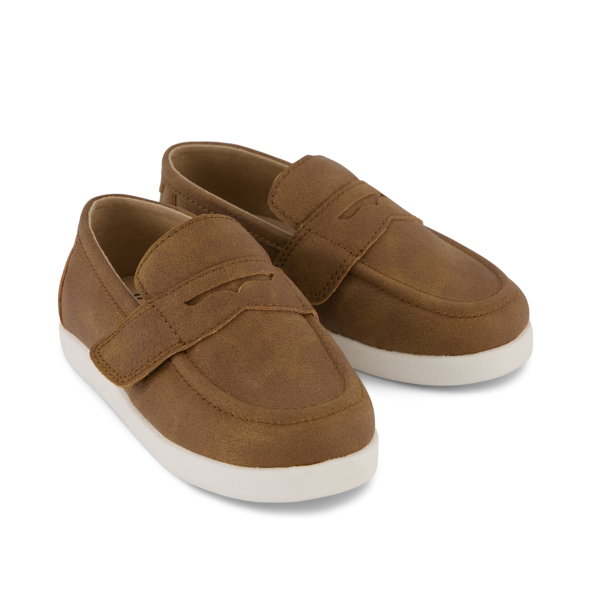 Oliver Toddler Loafer Toffee Microsuede - Image 3