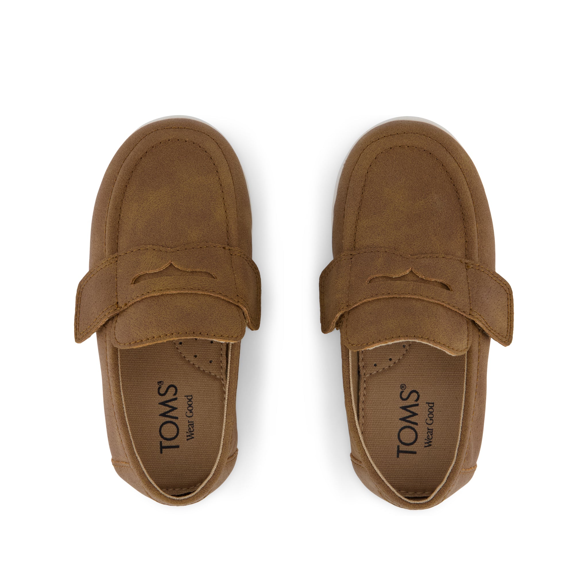 Oliver Toddler Loafer Toffee Microsuede - Image 6