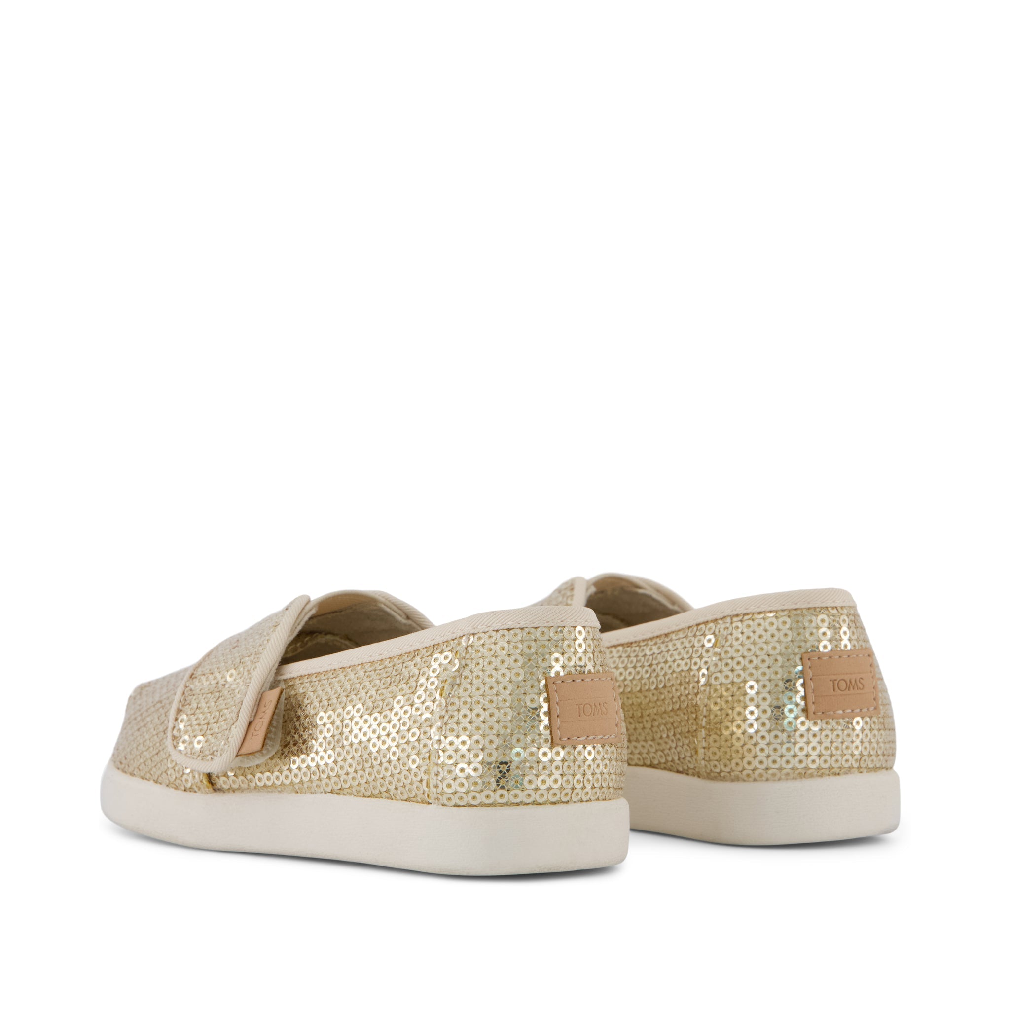 Toddler Shoe Alpargata Classic Toddler Shoe Champagne Mini Sequins - Image 5