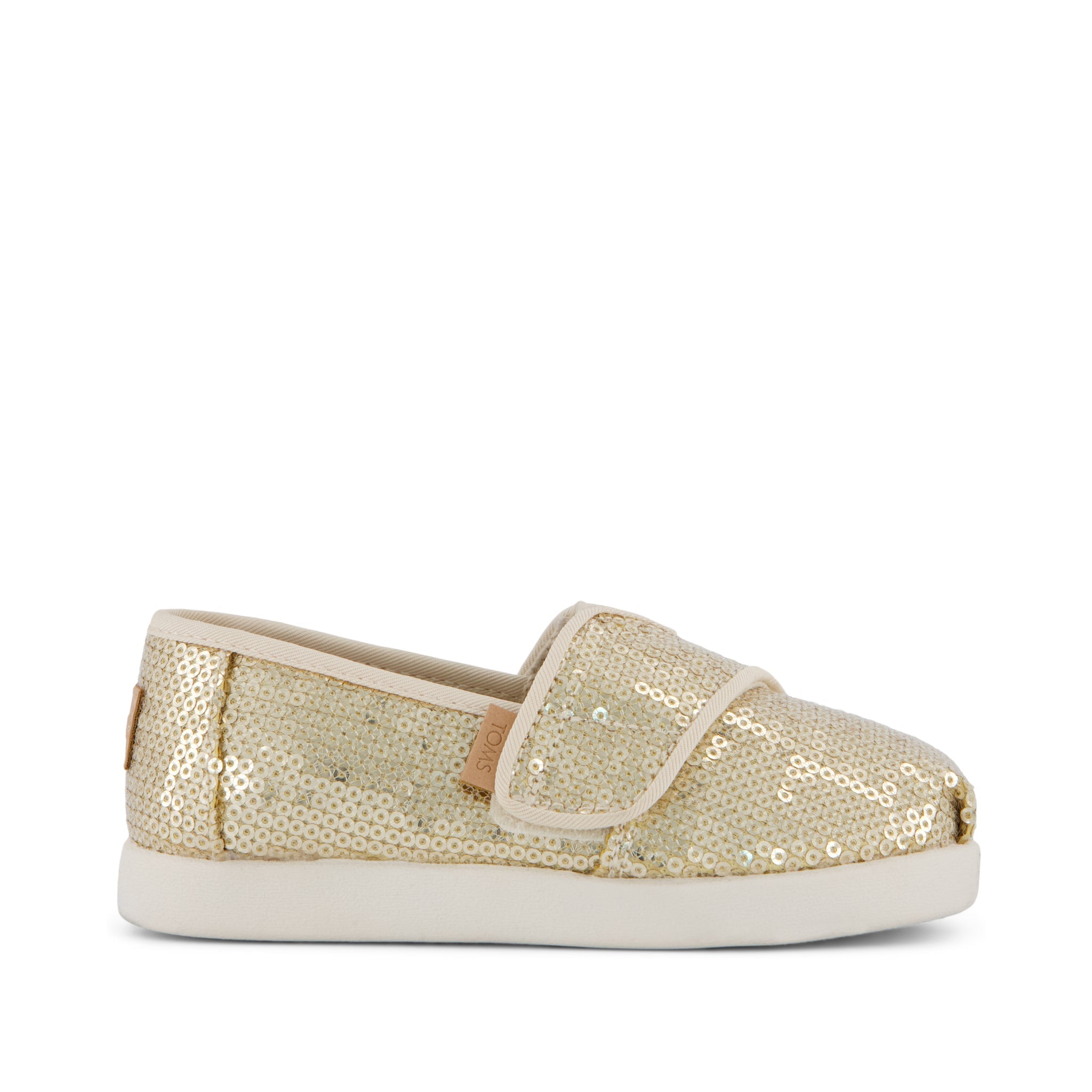 Toddler Shoe Alpargata Classic Toddler Shoe Champagne Mini Sequins