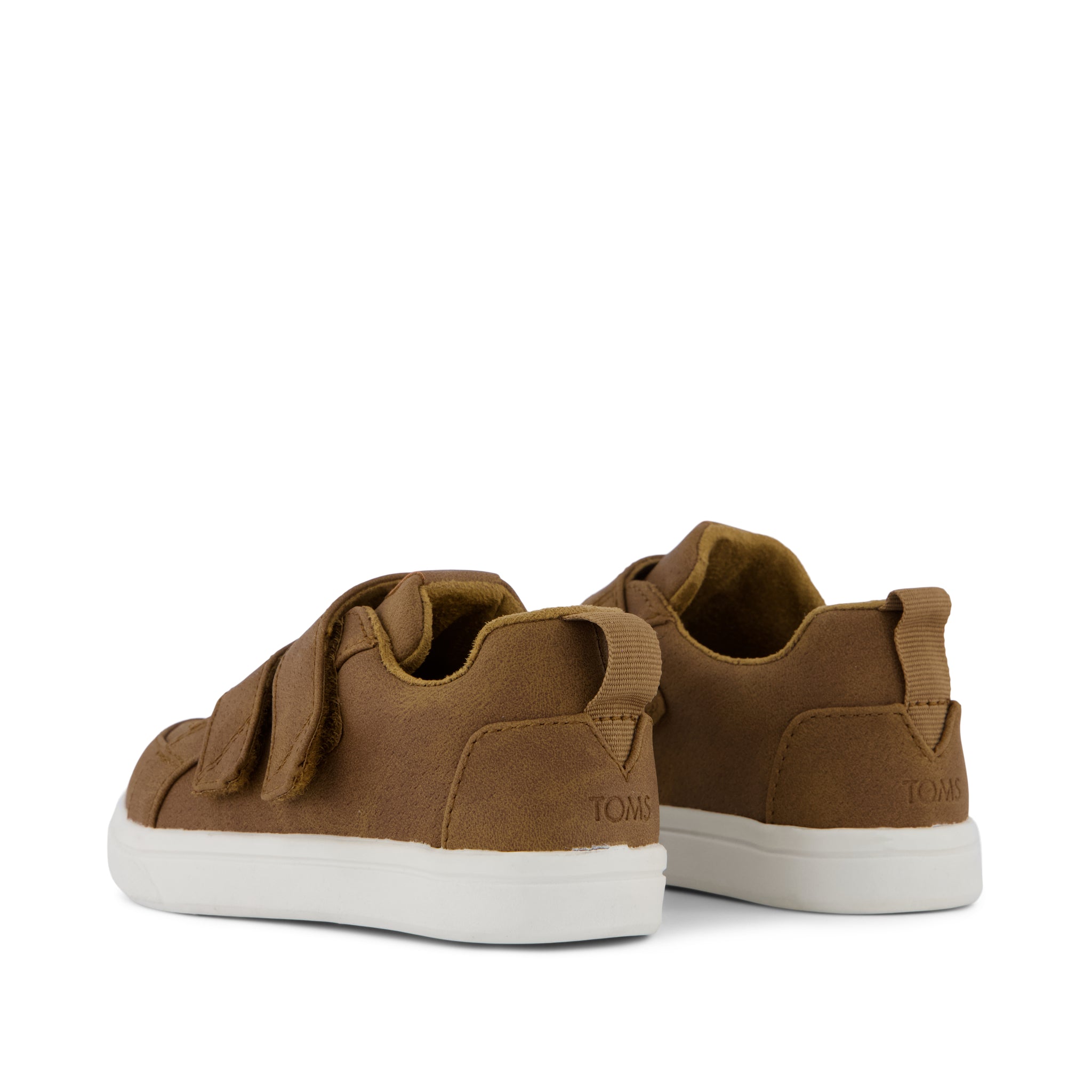 Toddler Shoe Cruz Double Strap Toddler Sneaker Toffee Microsuede - Image 5