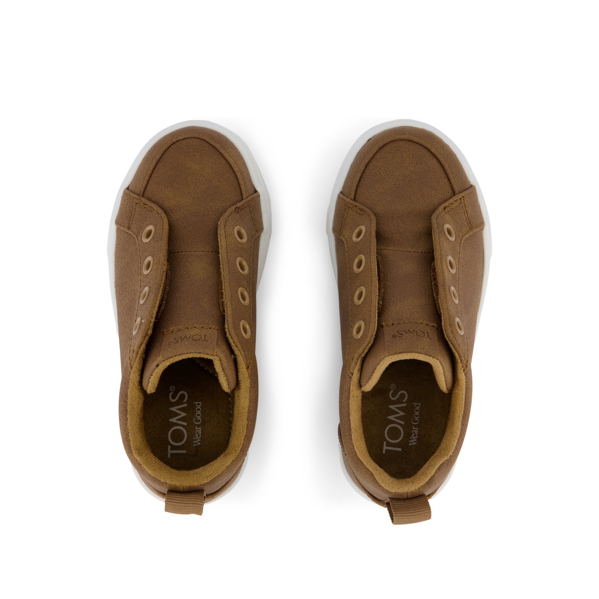 Toddler Shoe Cruz Mid Toddler Slip On Shoe Toffee Microsuede - Image 8