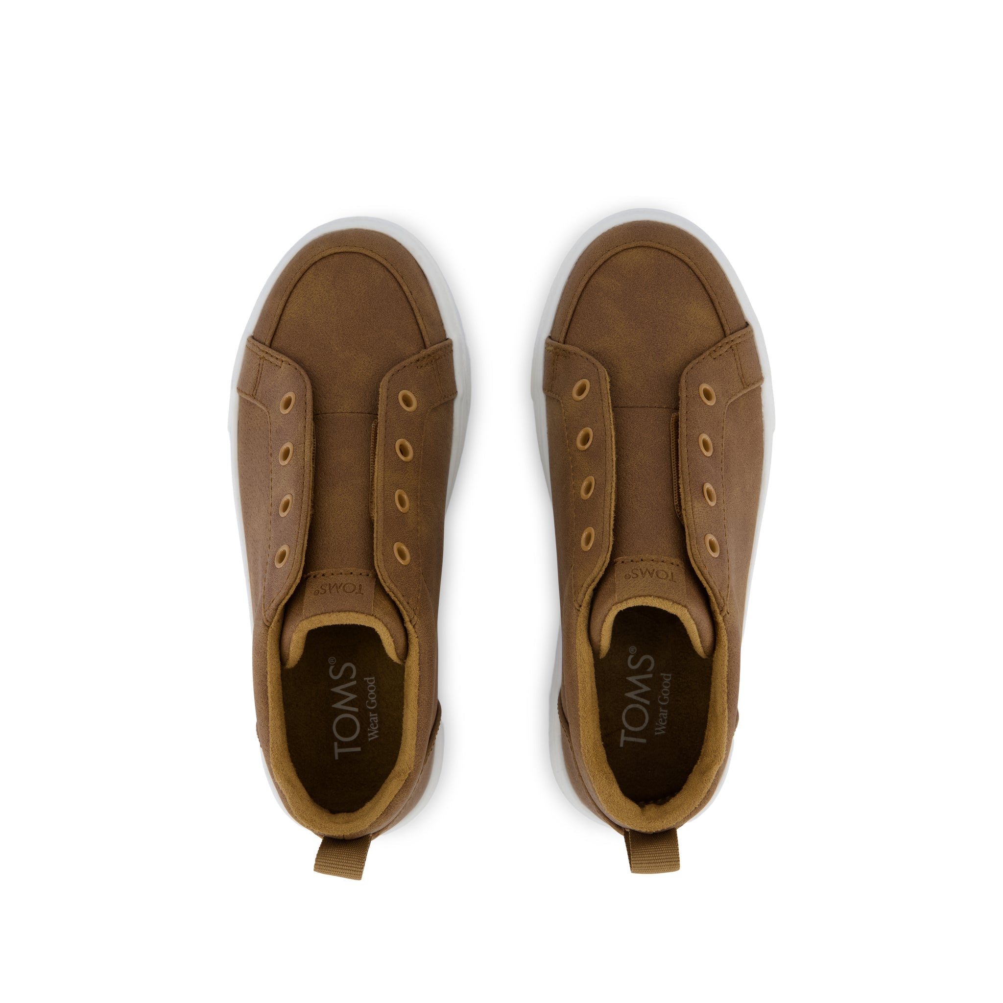 Kids Shoe Cruz Mid Kids Slip On Shoe Toffee Microsuede - Image 7