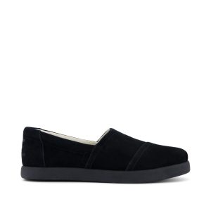 TOMS x Jamie Mizrahi Alp FWD Water Repellent Black Suede