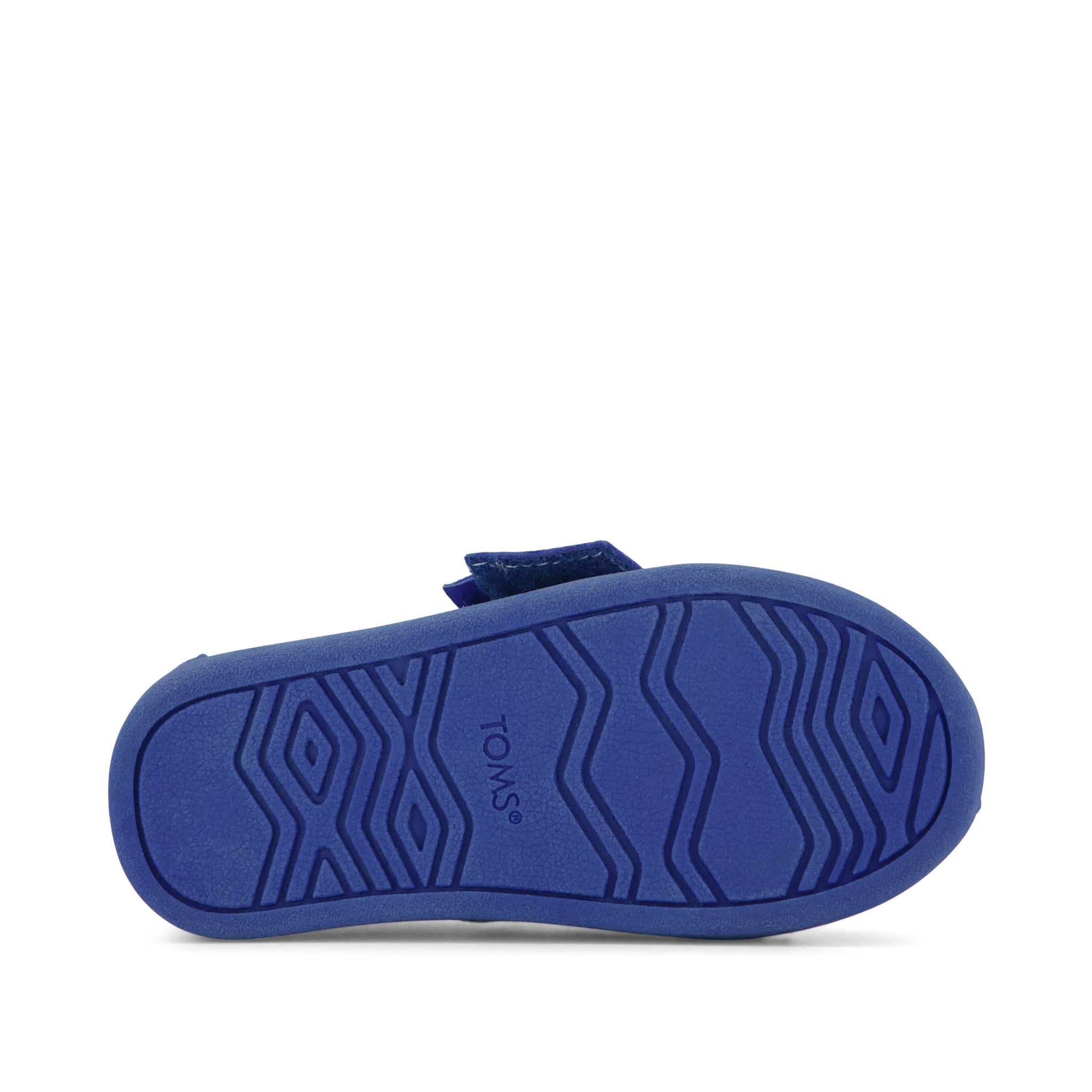 TOMS x Jamie Mizrahi Alpargata Classic Blue Suede Toddler Shoe - Image 7