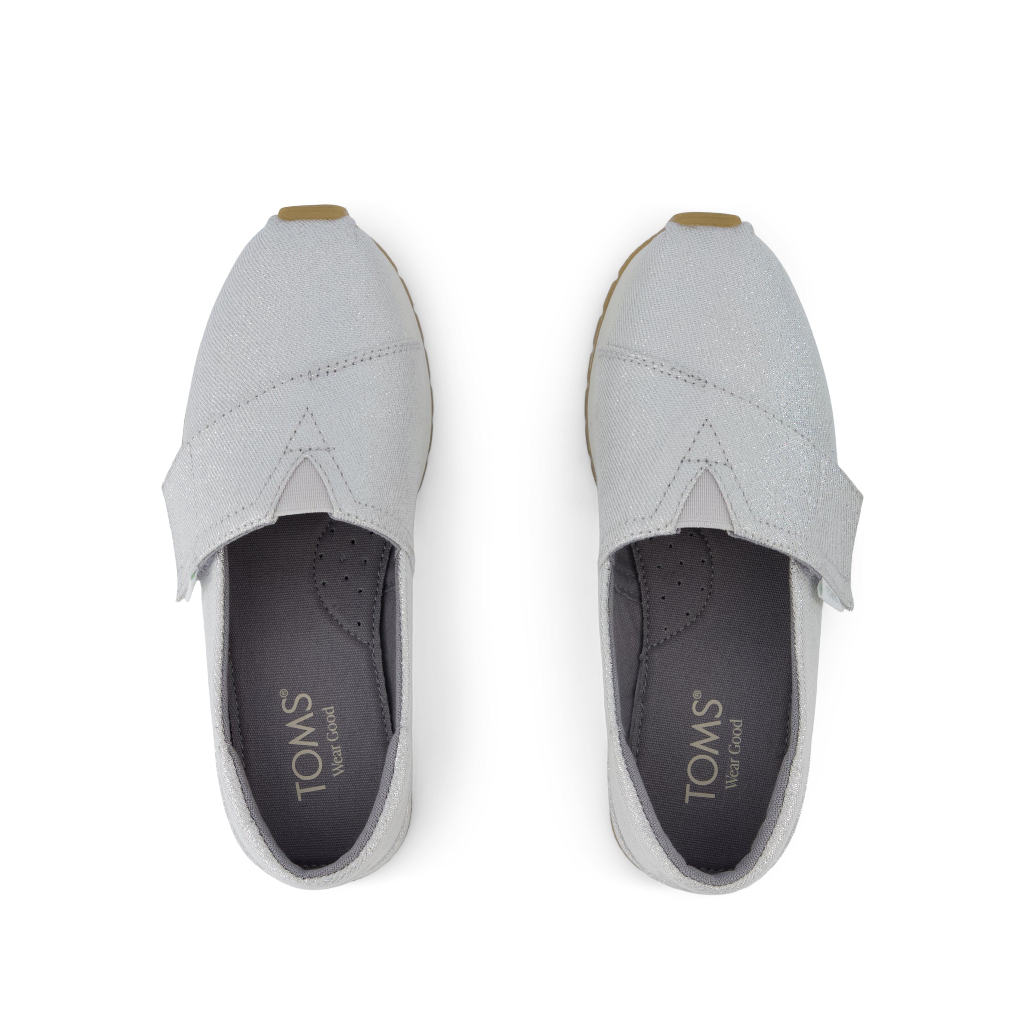 Resident Plus Kids Sneaker Silver Metallic Twill - Image 7