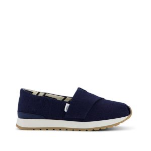 Resident Plus Kids Sneaker Navy Heritage Canvas