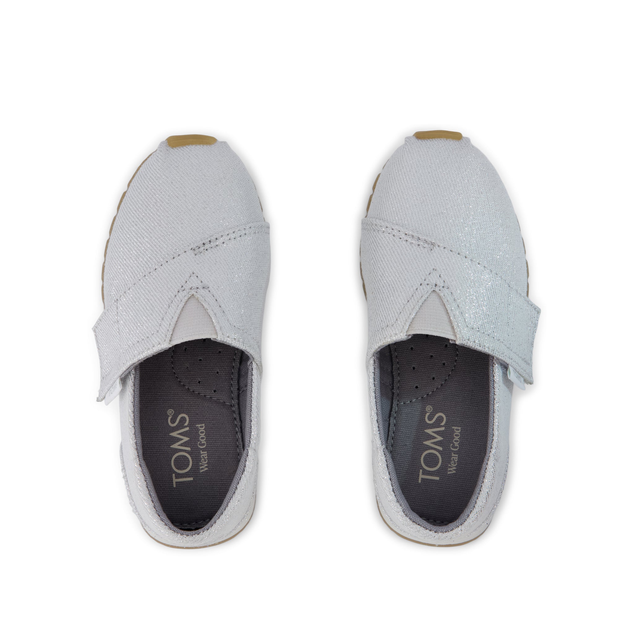 Resident Plus Toddler Sneaker Silver Metallic Twill - Image 7