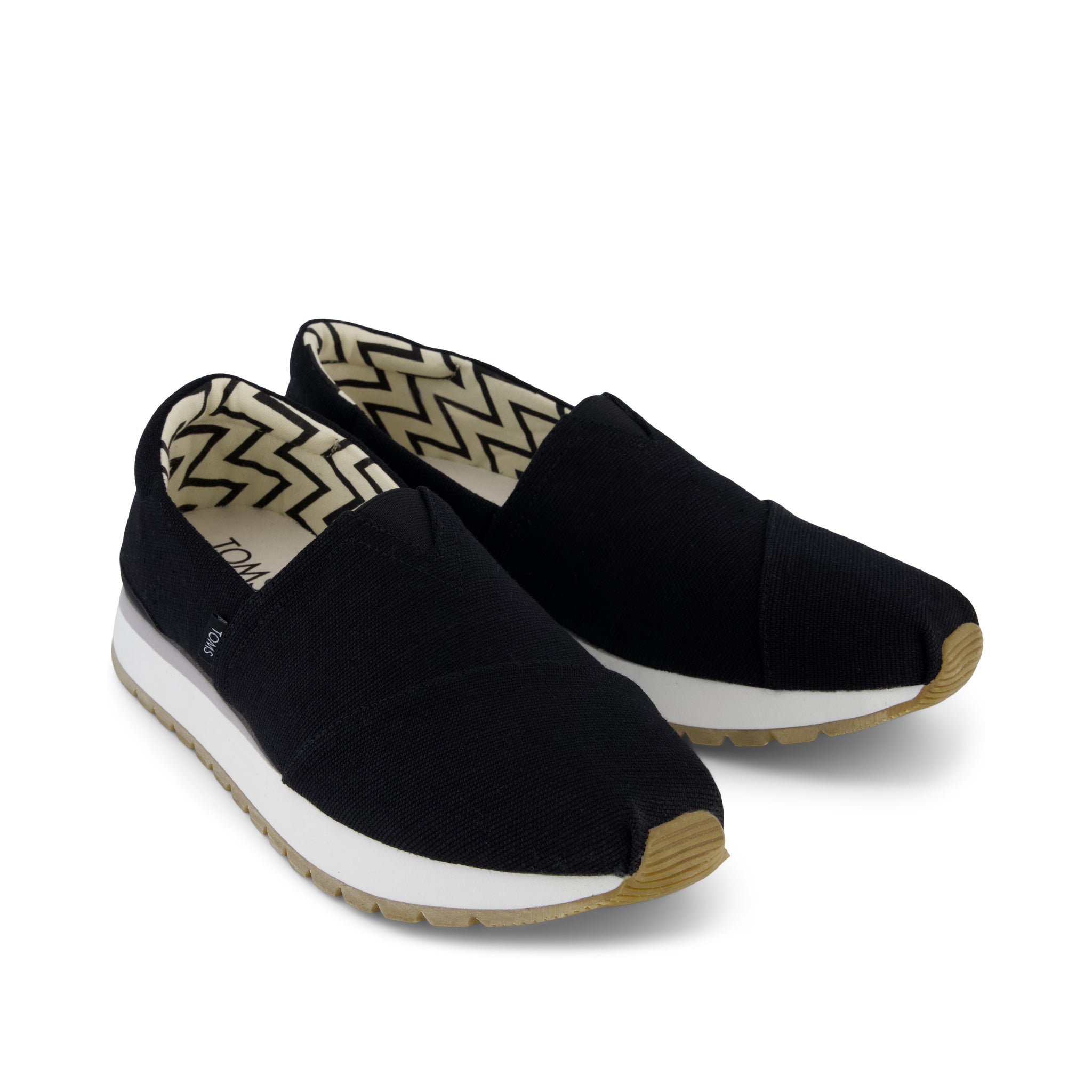 Mens Resident Plus Black Heritage Canvas - Image 2