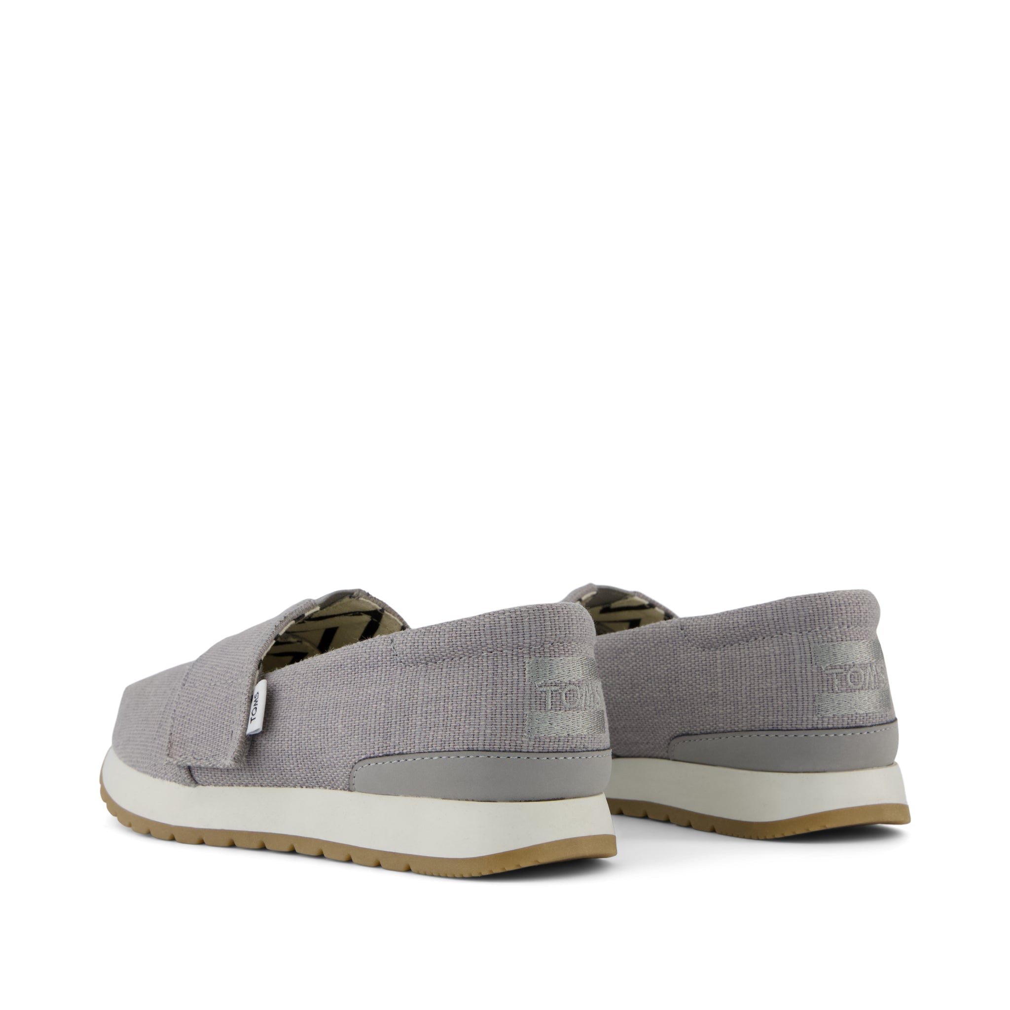 Resident Plus Kids Sneaker Drizzle Grey Heritage Canvas - Image 4