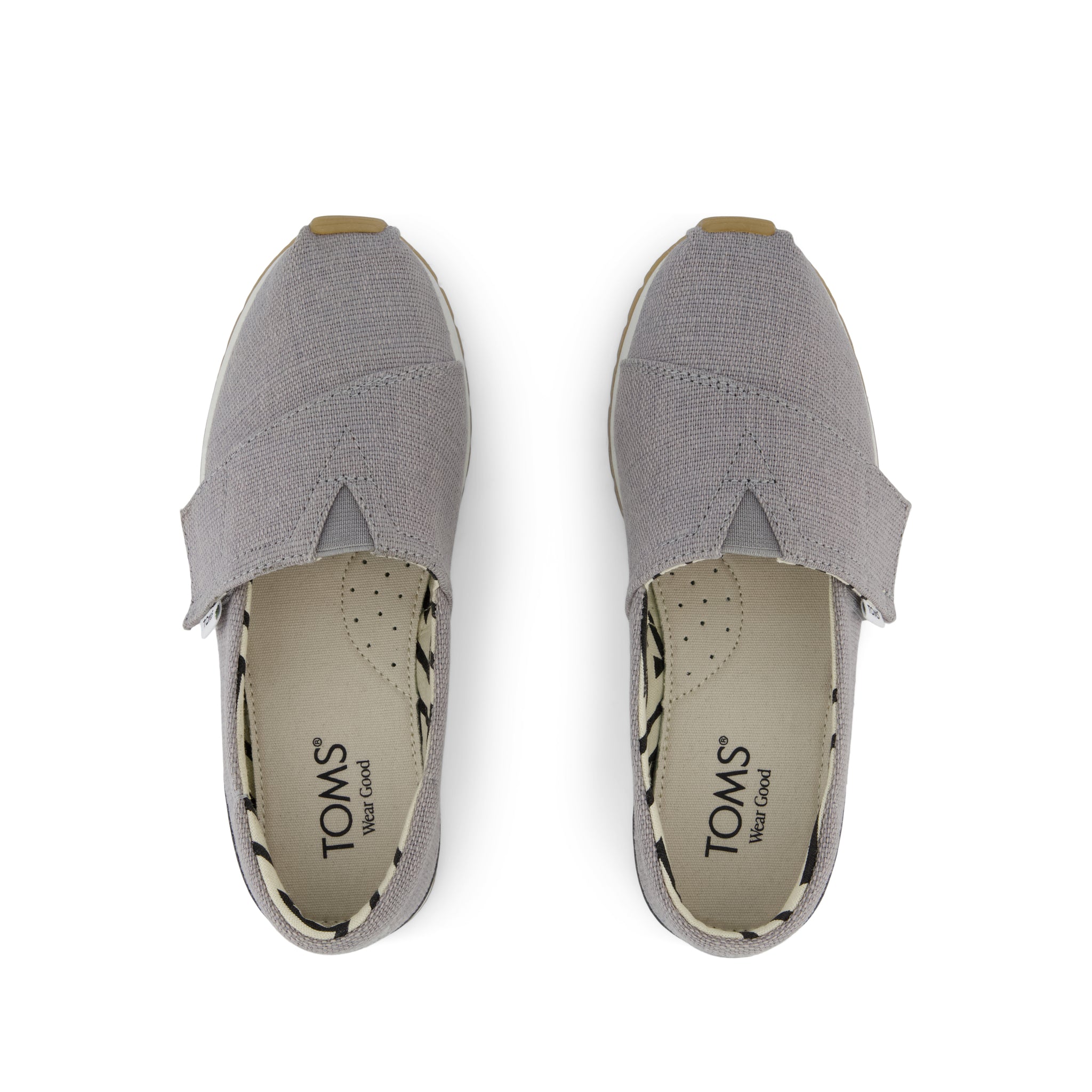 Resident Plus Kids Sneaker Drizzle Grey Heritage Canvas - Image 6