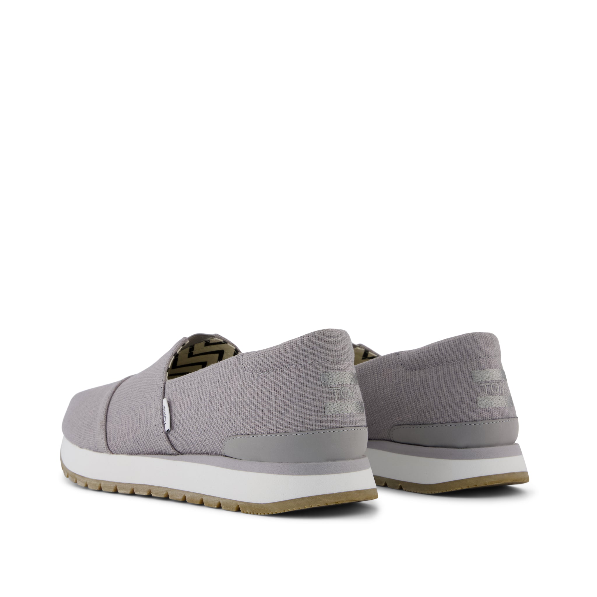 Mens Resident Plus Drizzle Grey Heritage Canvas - Image 3