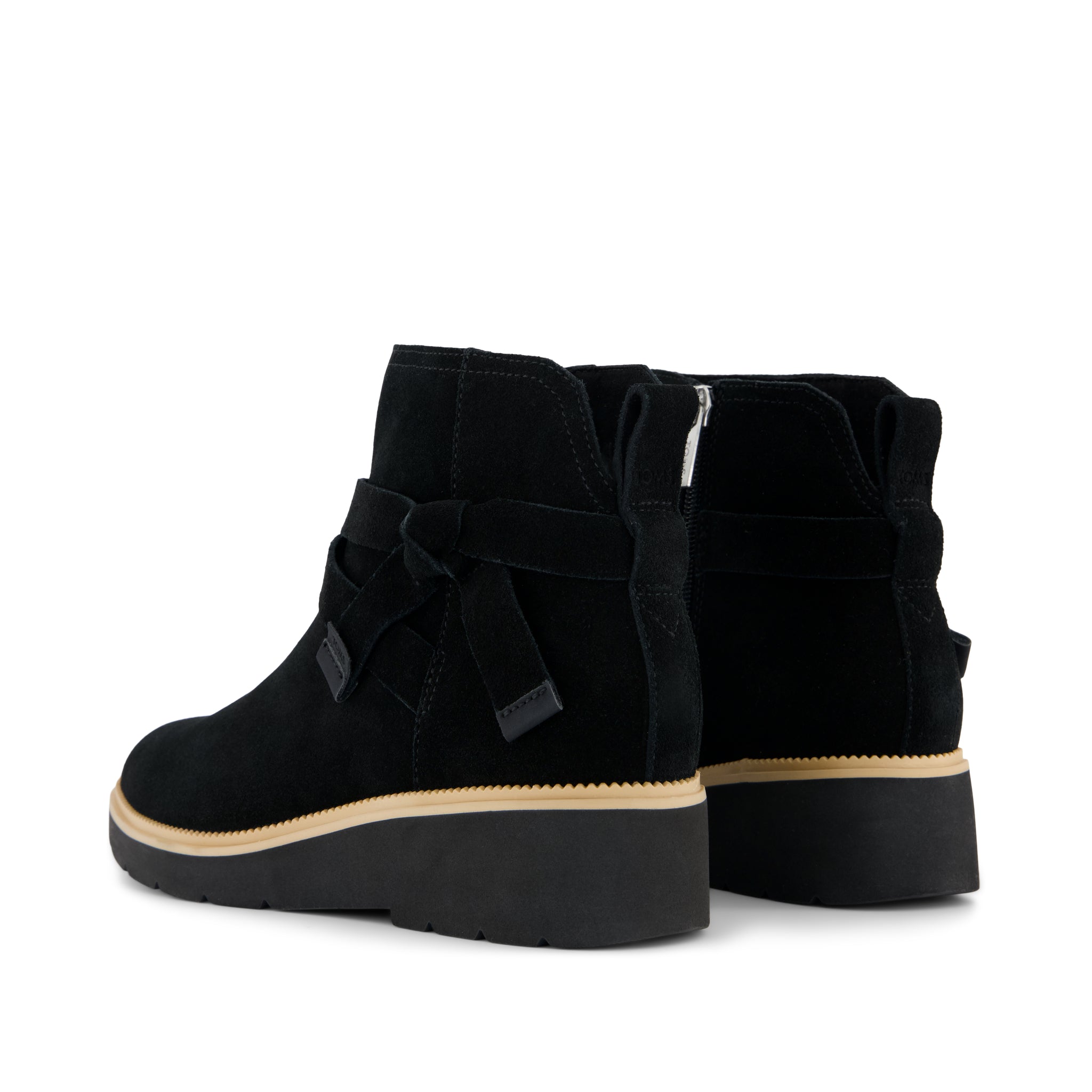 Womens Marlow Boot Water Repellent Black Suede - Image 5