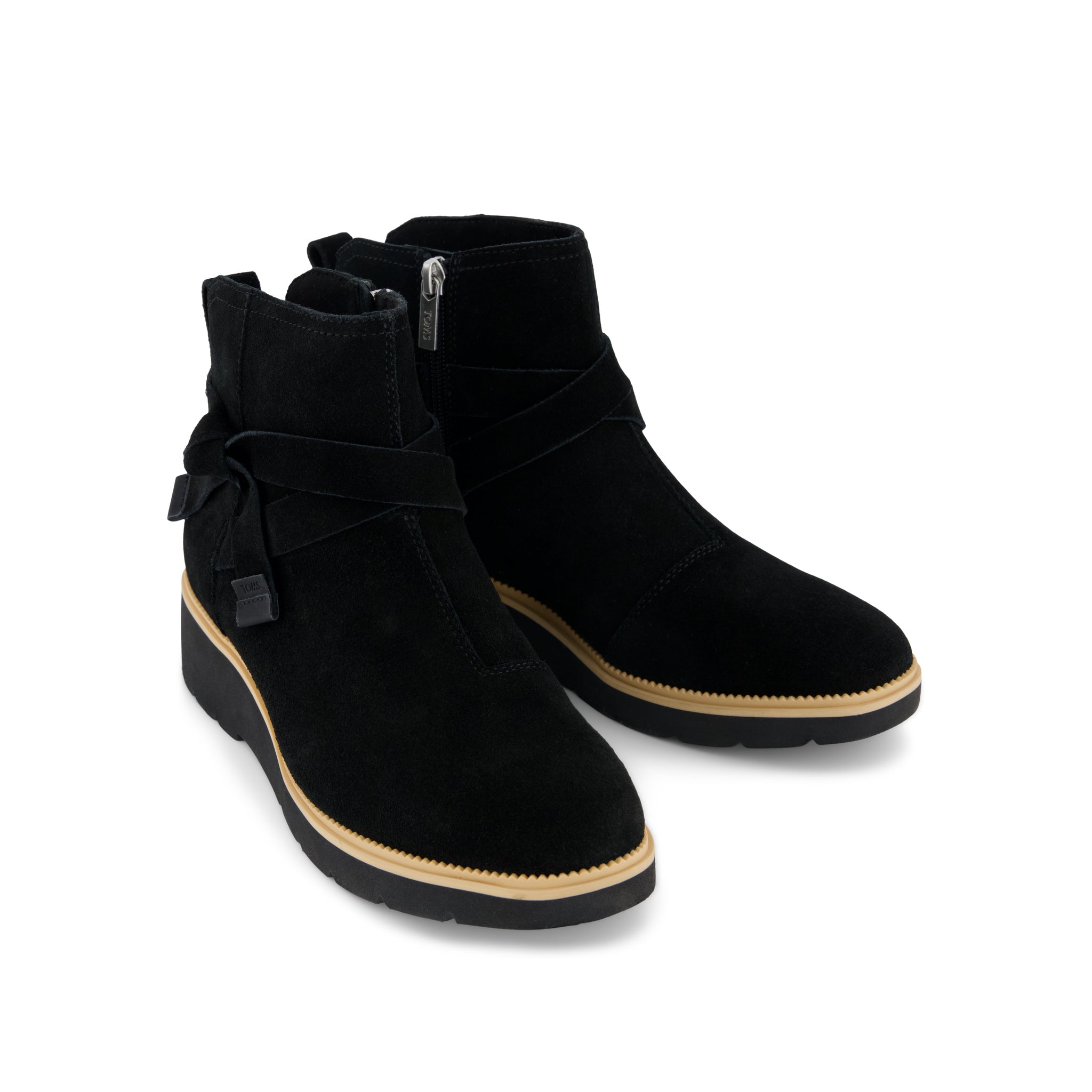 Womens Marlow Boot Water Repellent Black Suede - Image 4