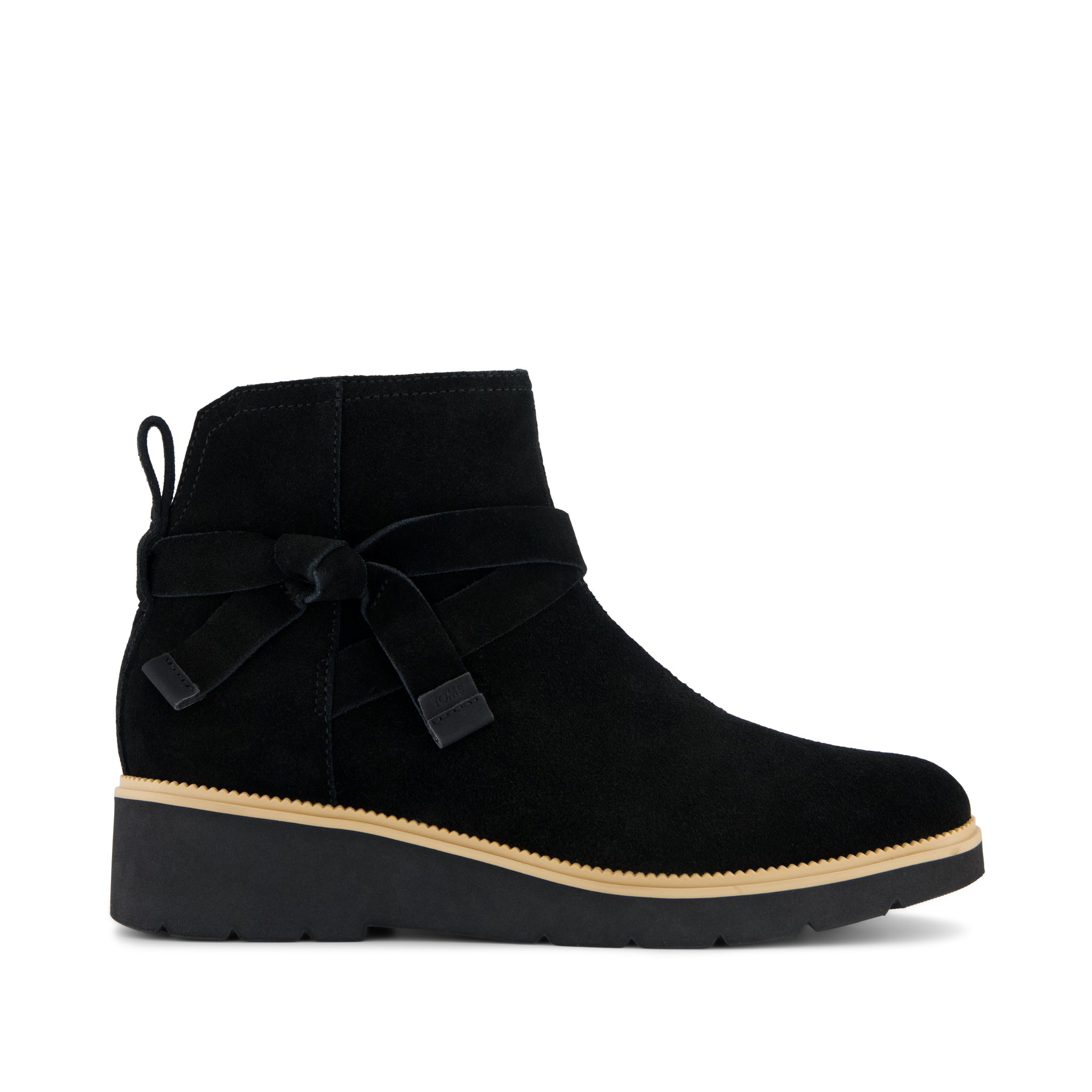 Womens Marlow Boot Water Repellent Black Suede