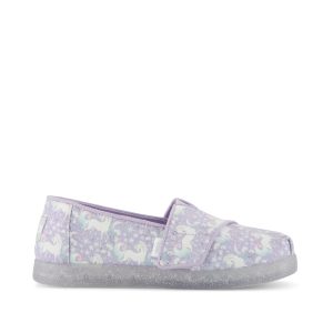 Alpargata Classic Kids Shoe Misty Lilac Iridescent Unicorn