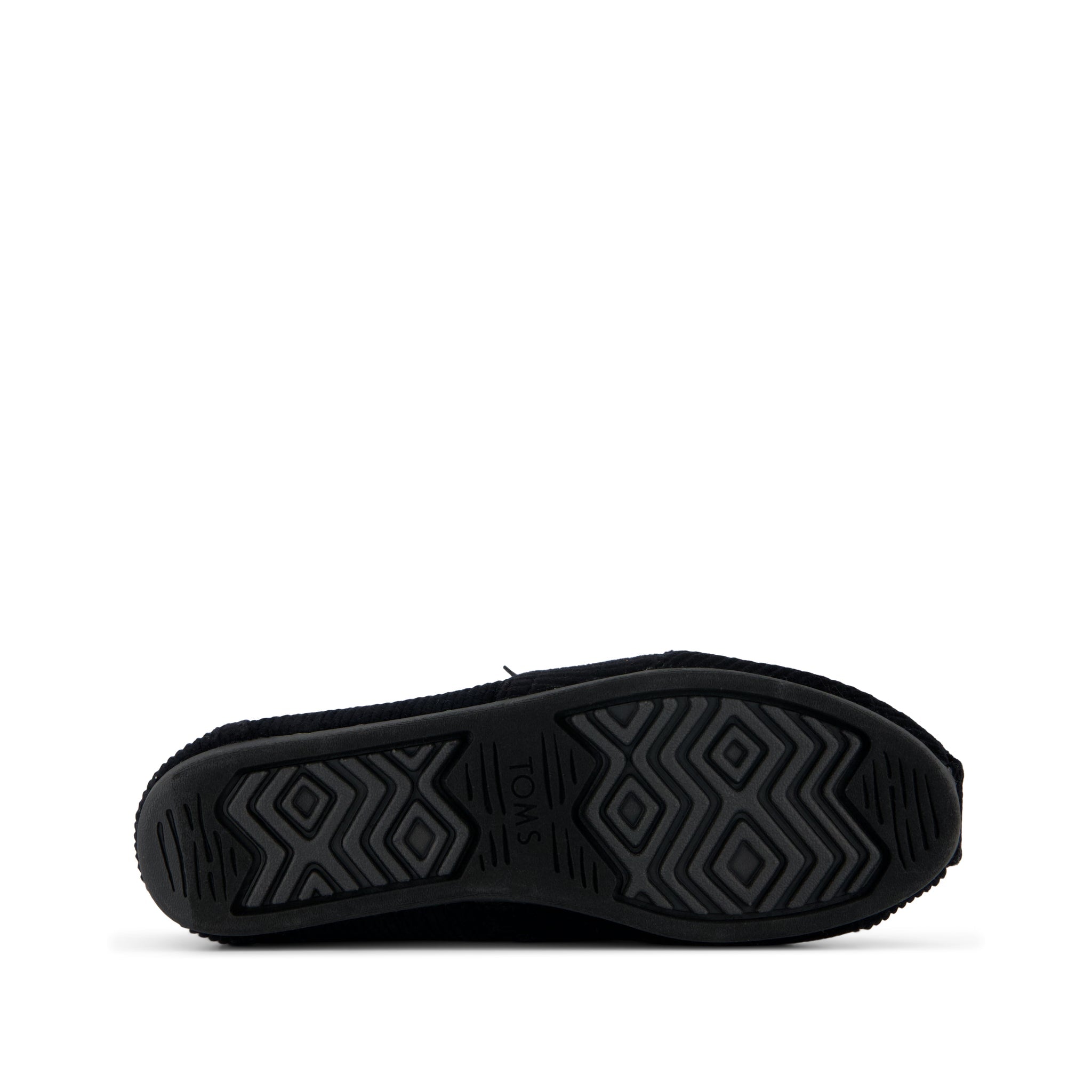 Womens Alpargata Classic Black Velvet Faux Fur - Image 5