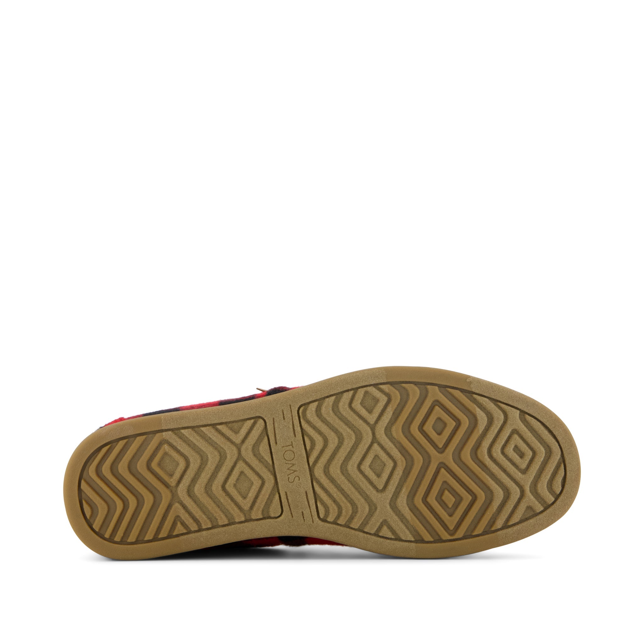 Mens Alp FWD Buffalo Plaid Red Faux Shearling - Image 6