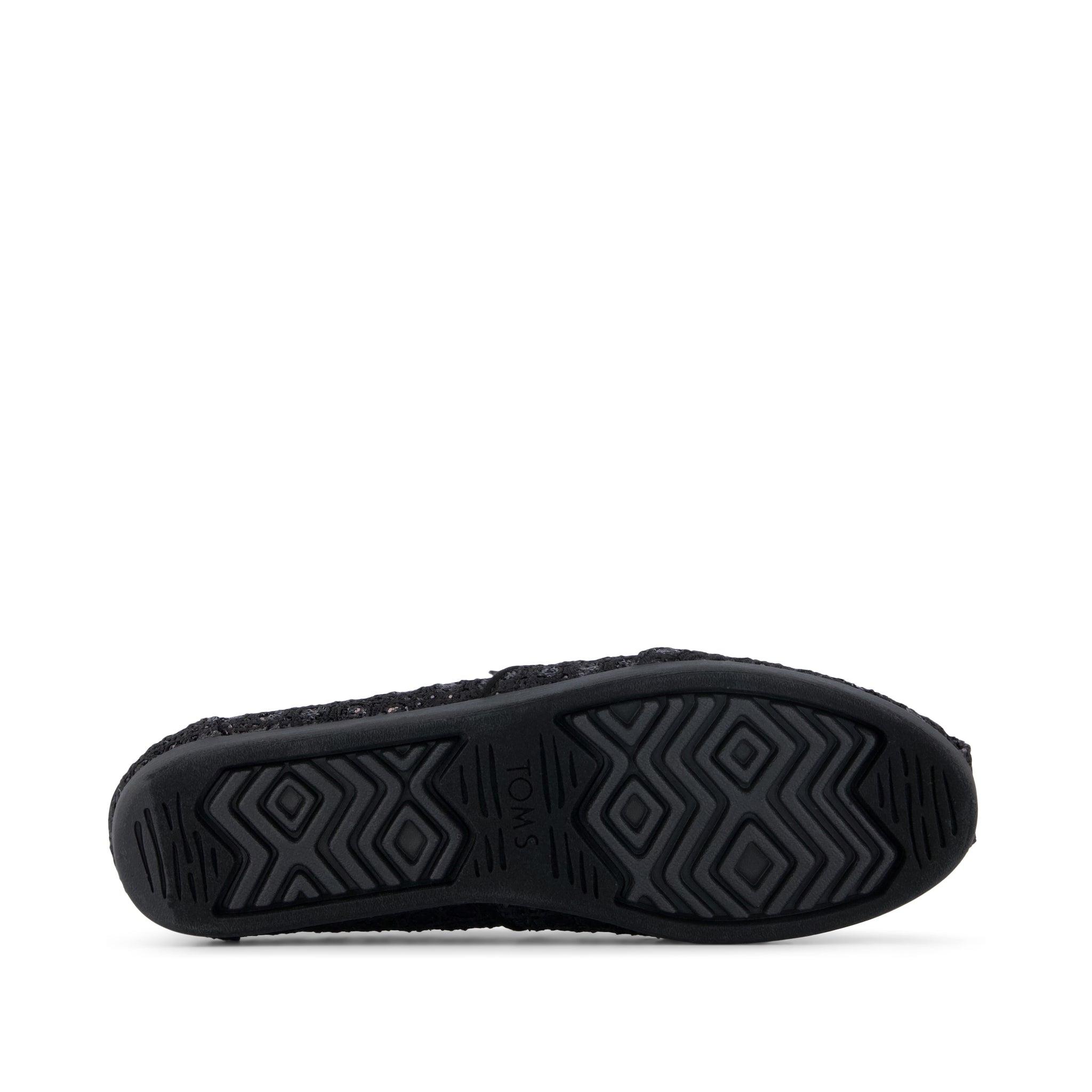 Womens Alpargata Classic Black Geometric Sequins - Image 5