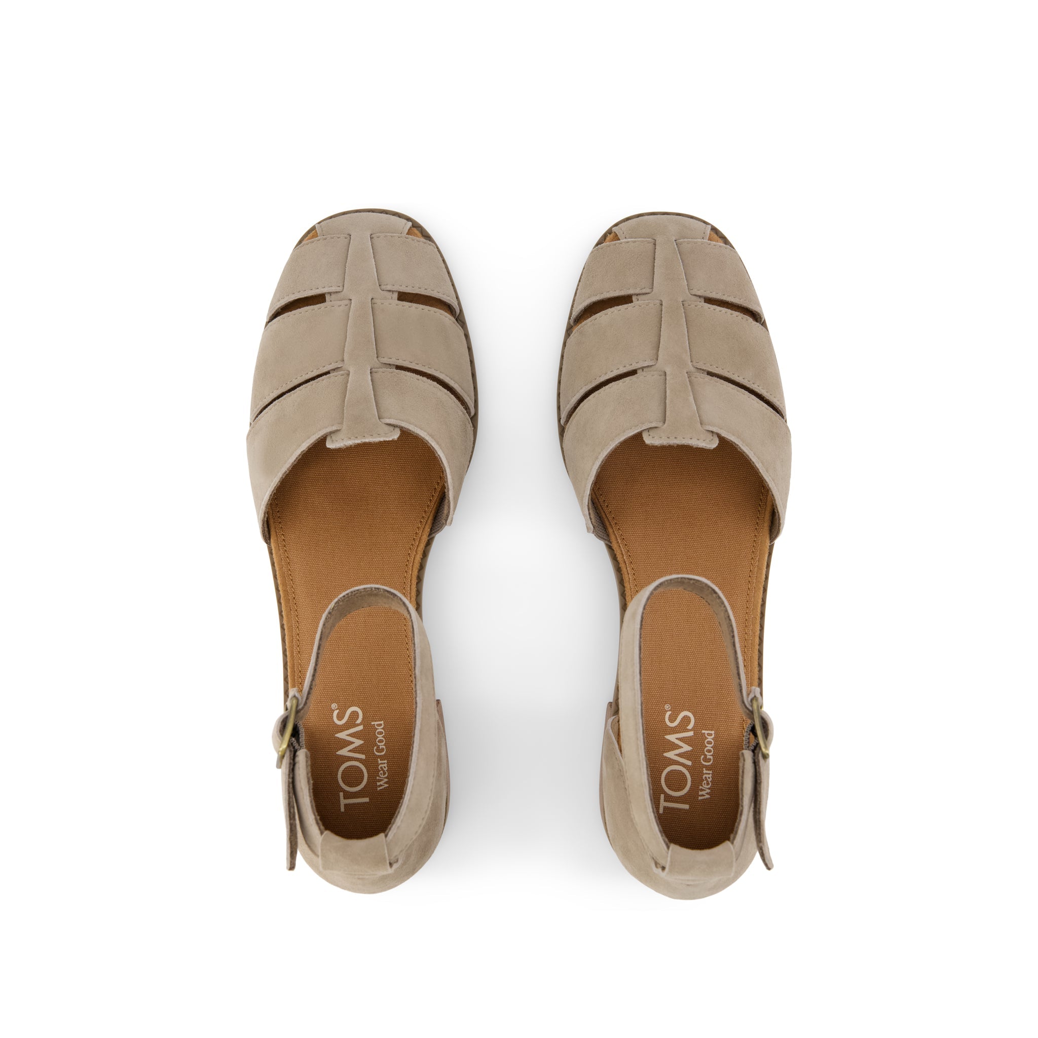 Womens Jaclyn Fisherman Heel Dune Suede - Image 6