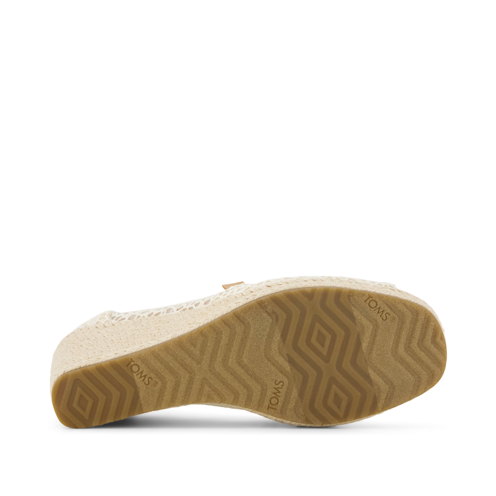 Womens Essential Wedge Natural Moroccan Crochet - Image 4