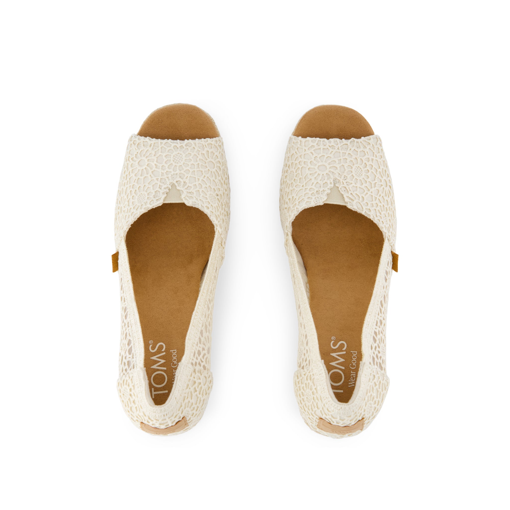 Womens Essential Wedge Natural Moroccan Crochet - Image 5