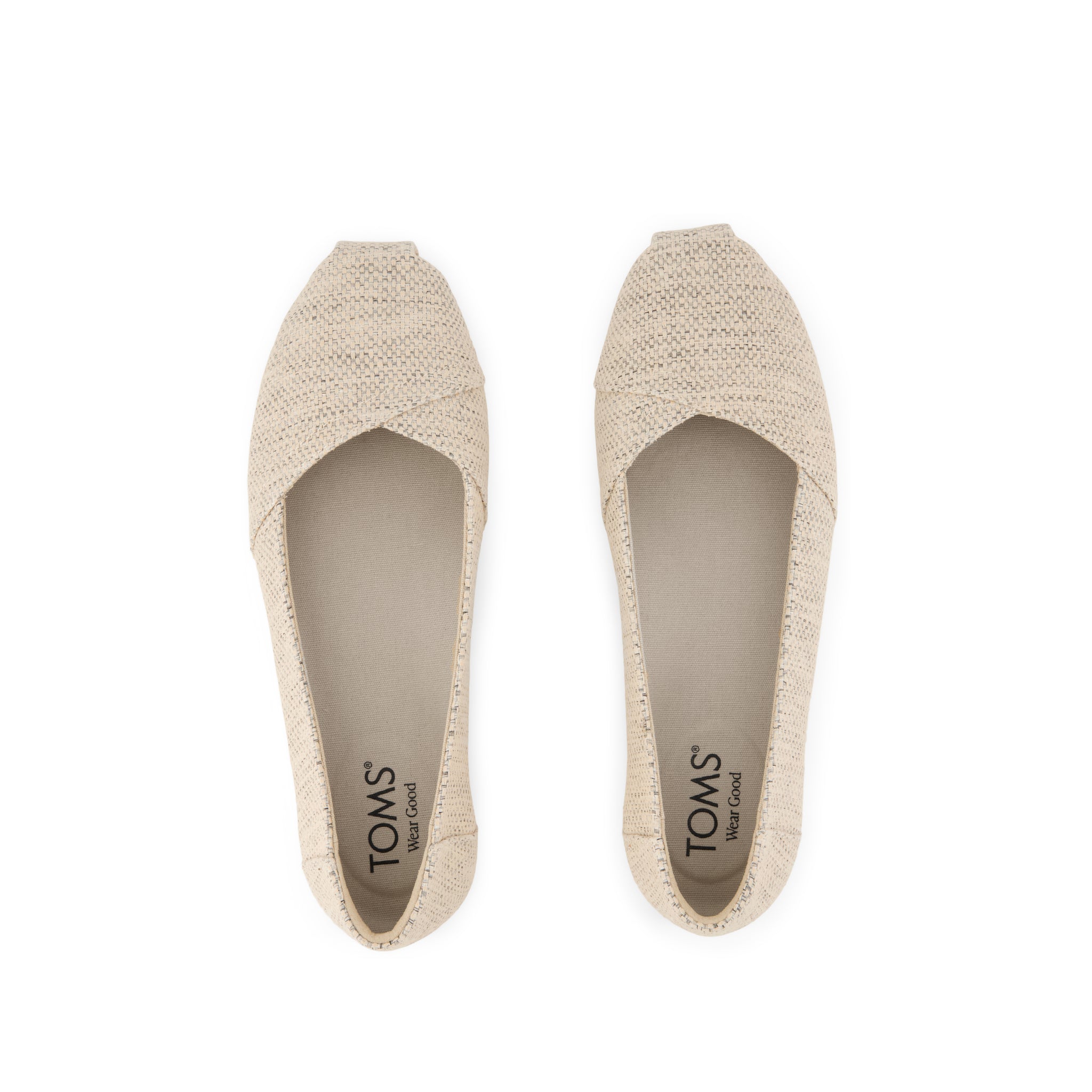 Womens Alpargata Ballet Flat Natural Melange - Image 7