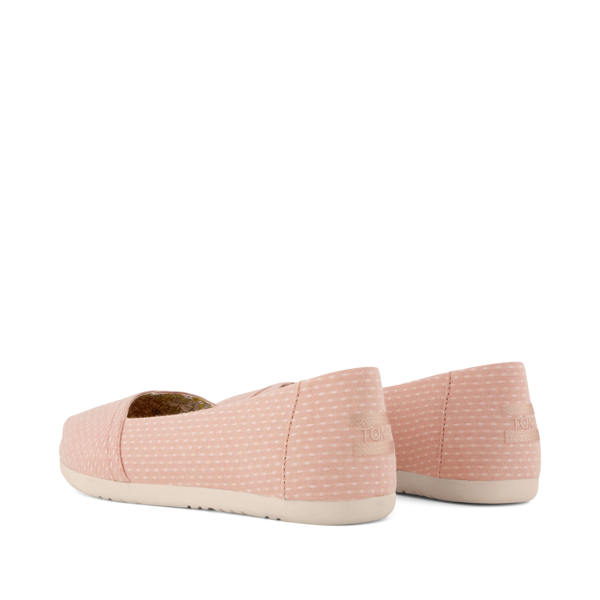 Womens Alpargata Ballet Flat Bloom Chambray Dot - Image 4