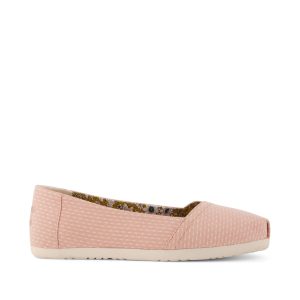 Womens Alpargata Ballet Flat Bloom Chambray Dot
