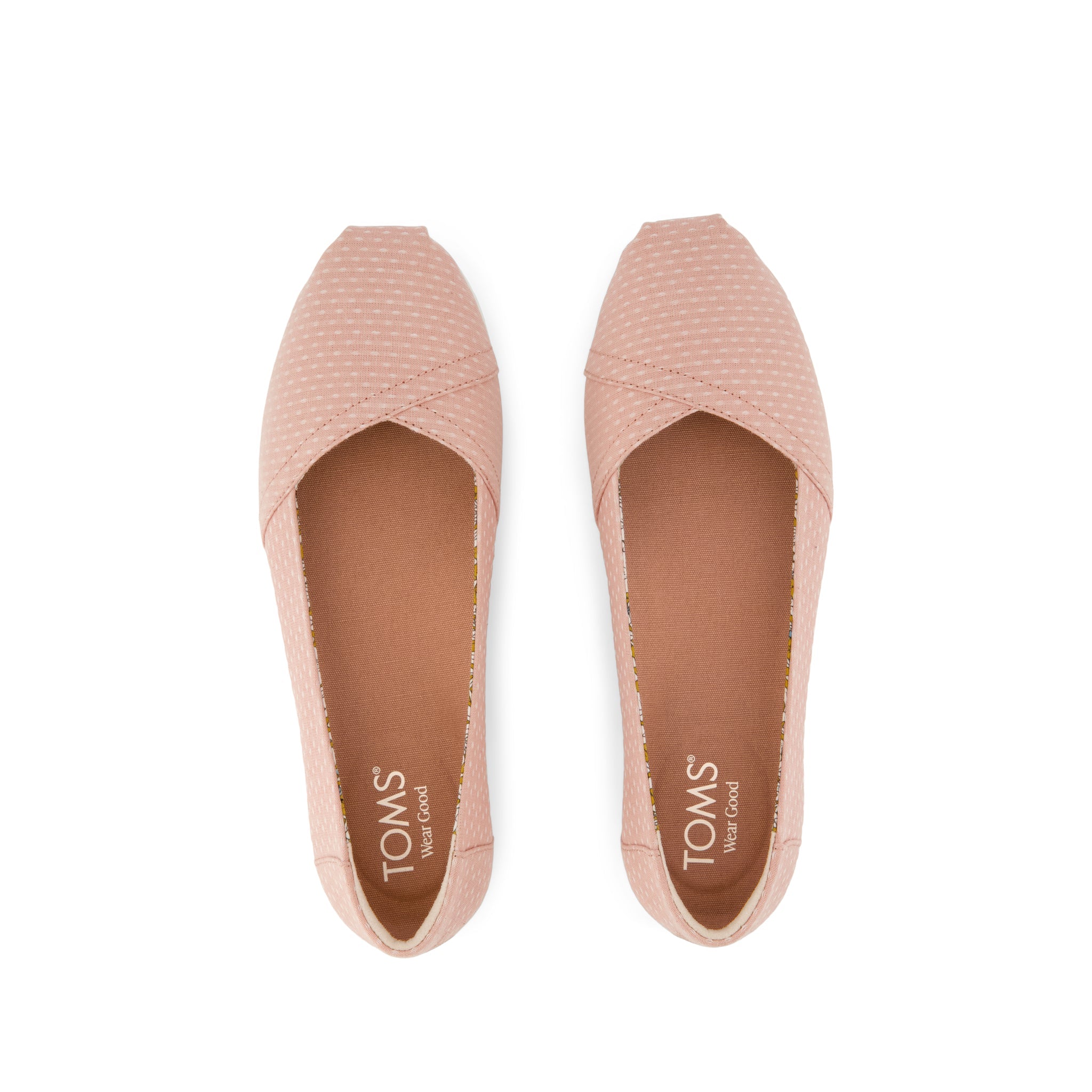 Womens Alpargata Ballet Flat Bloom Chambray Dot - Image 6