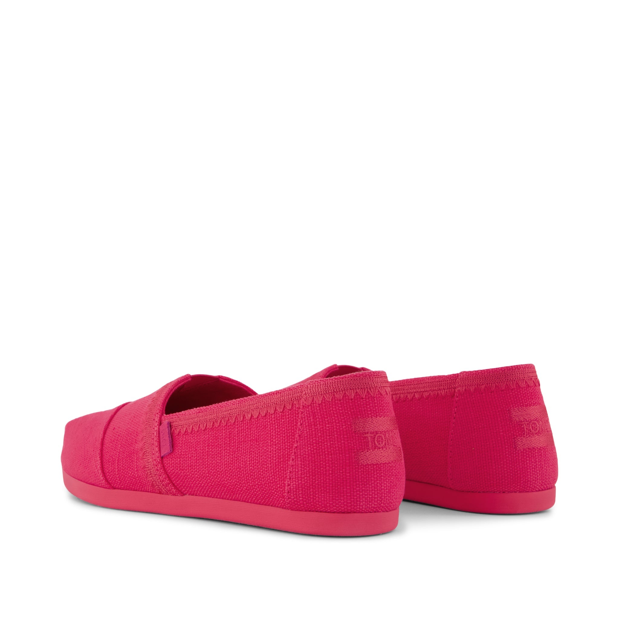 Womens Alpargata Classic Fuchsia Embroidered Heritage Canvas - Image 3