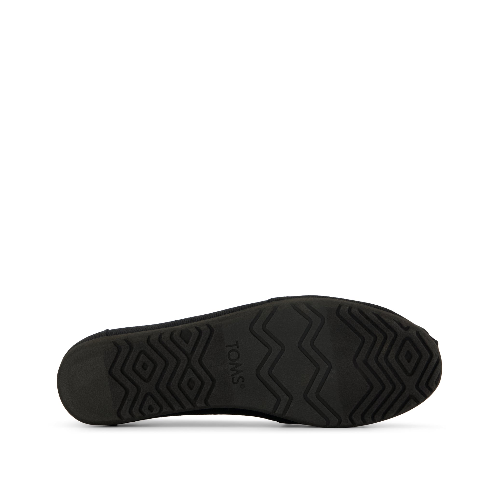Womens Alpargata Ballet Flat All Black Heritage Canvas - Image 5