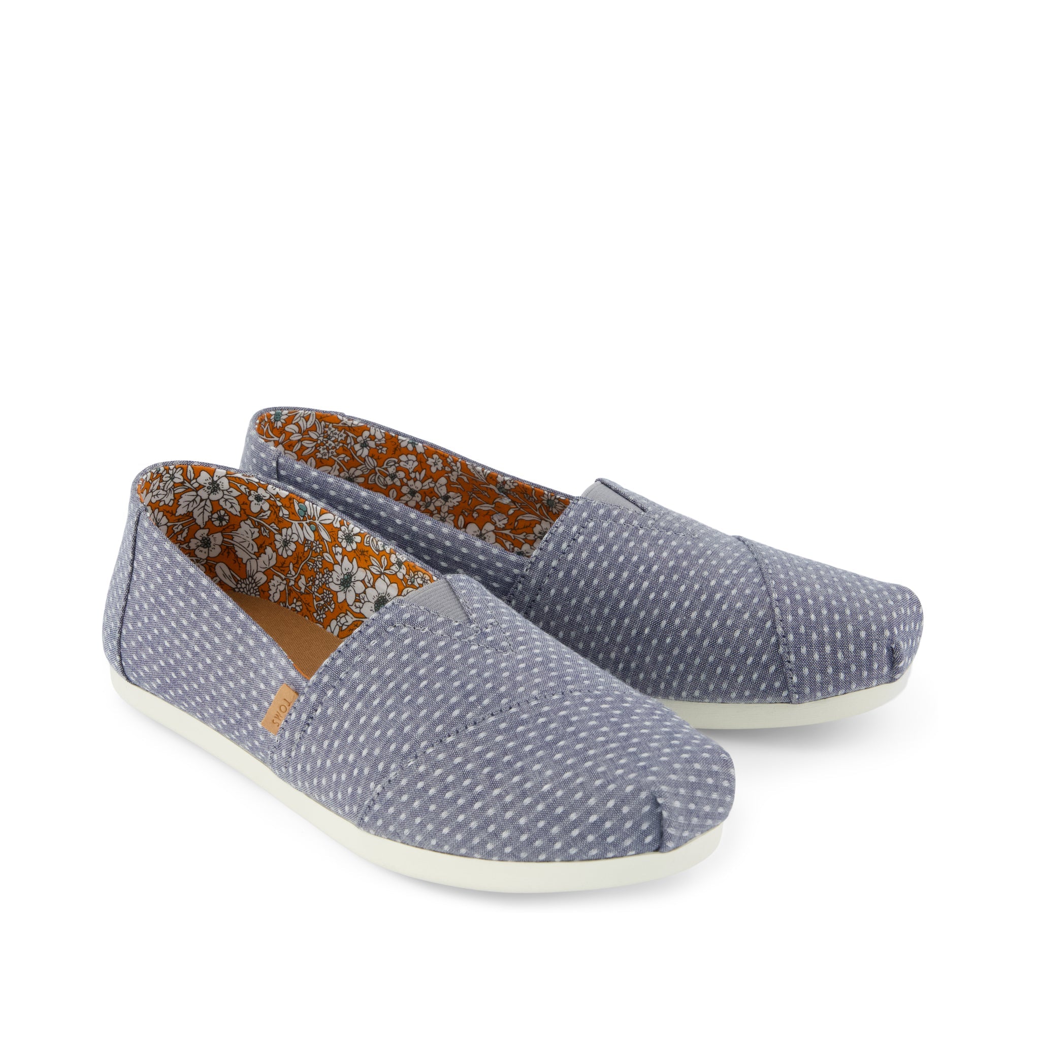 Womens Alpargata Classic Niagara Mist Chambray Dot - Image 2
