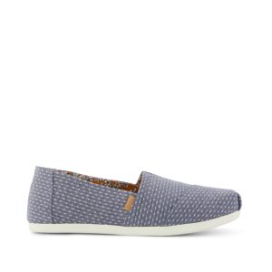 Womens Alpargata Classic Niagara Mist Chambray Dot