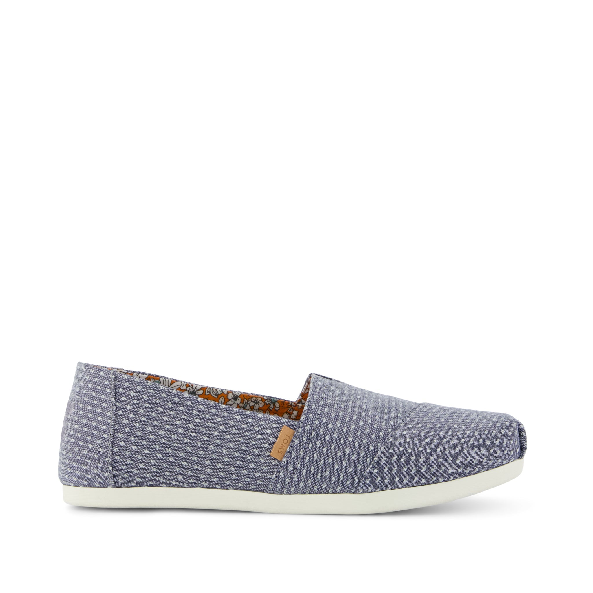 Womens Alpargata Classic Niagara Mist Chambray Dot