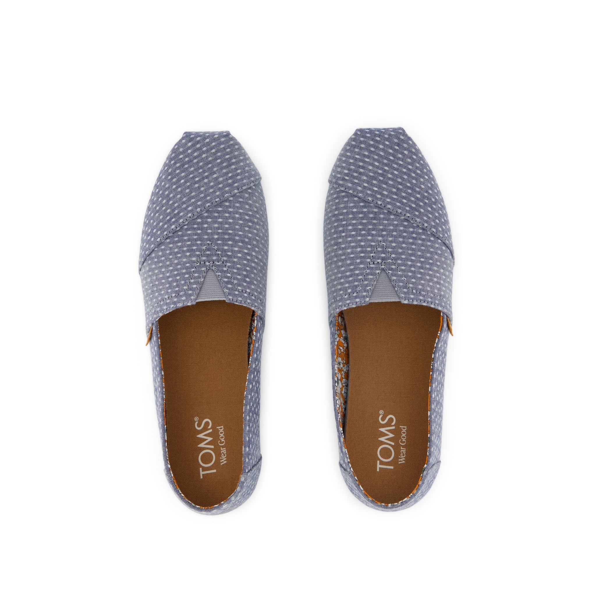 Womens Alpargata Classic Niagara Mist Chambray Dot - Image 5