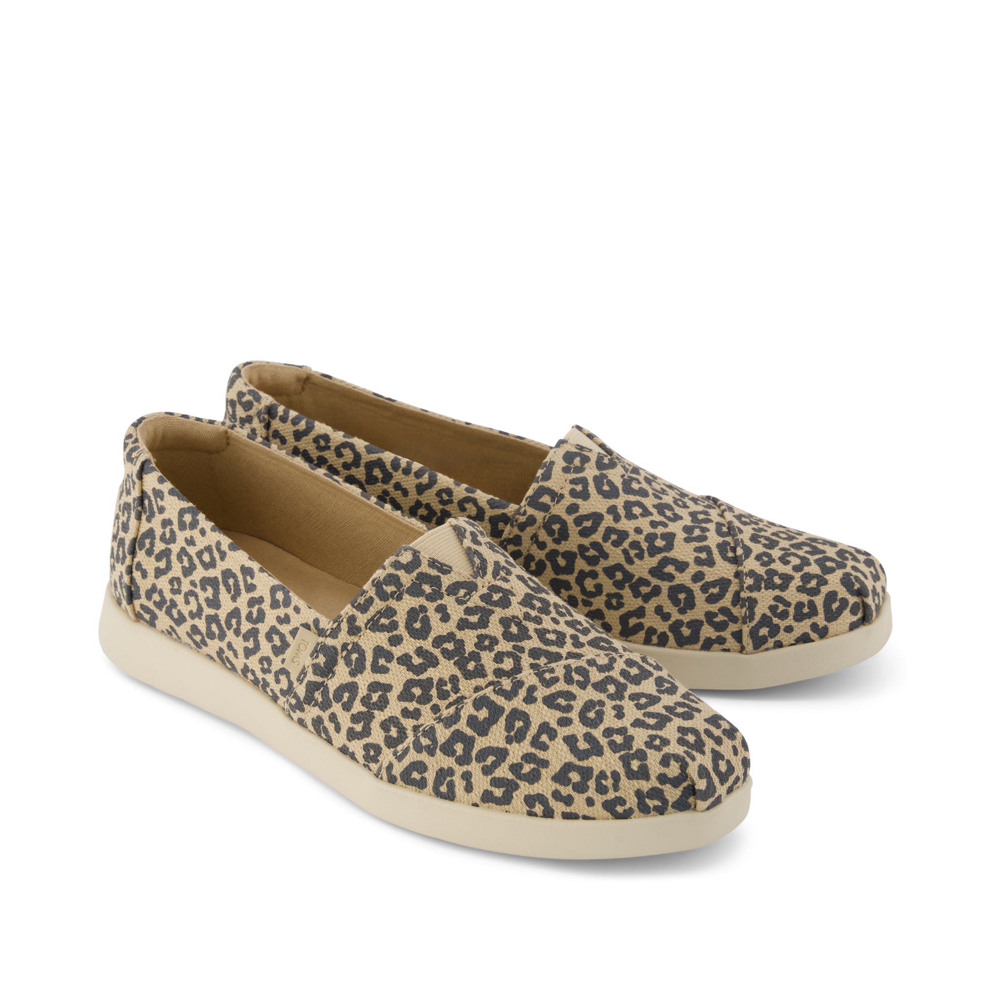 Womens Alpargata Plus Natural Leopard Print - Image 3