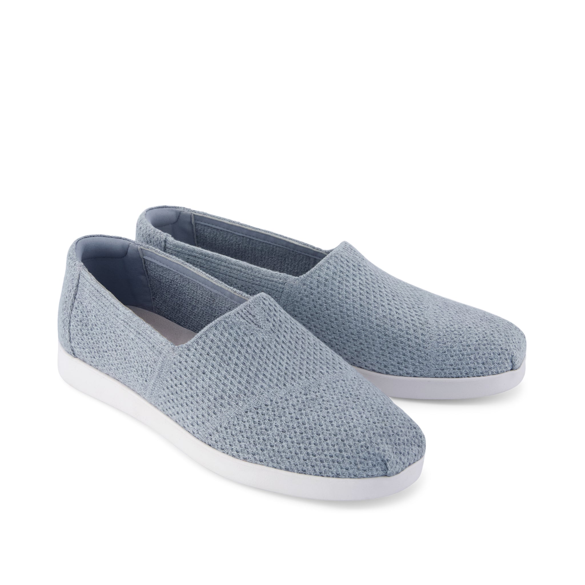 Womens Alpargata Plus Light Grey Knit - Image 2