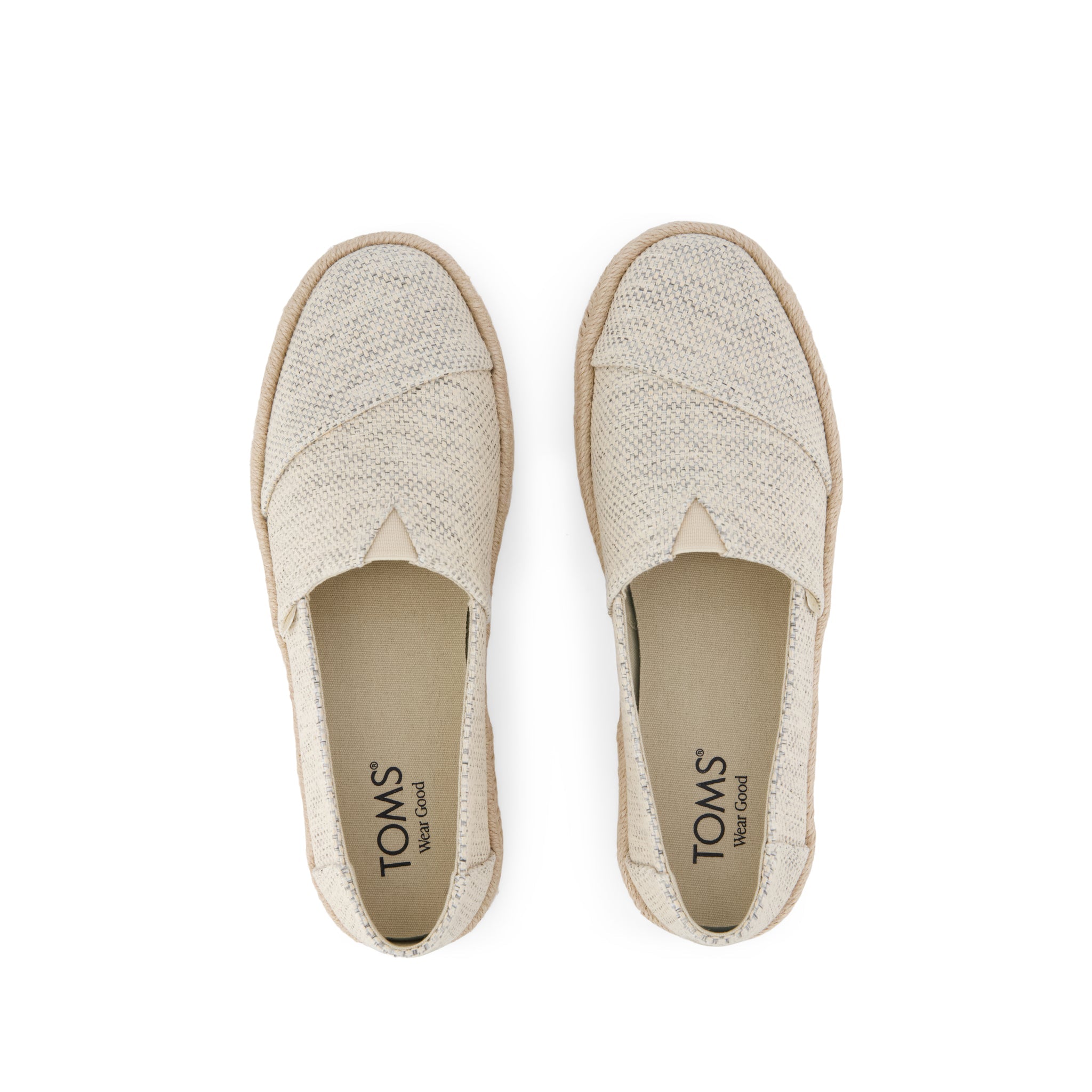 Womens Alpargata Rope 2.0 Espadrille Fog Melange - Image 6