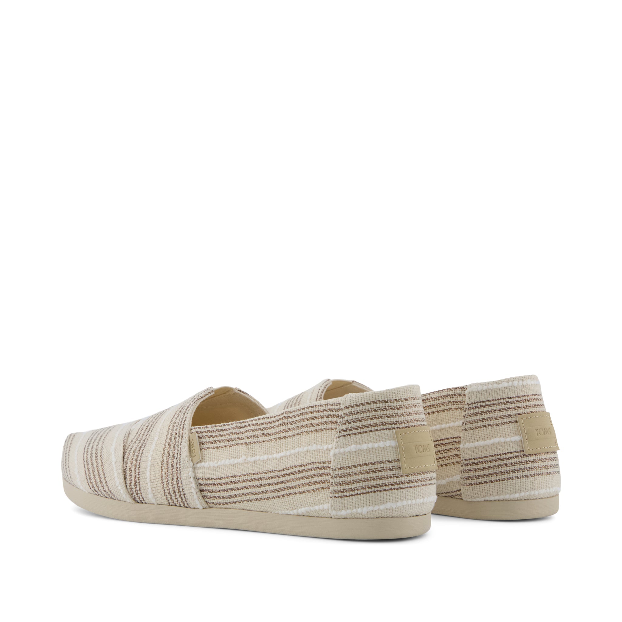 Womens Alpargata Classic Natural Metallic Stripe - Image 3