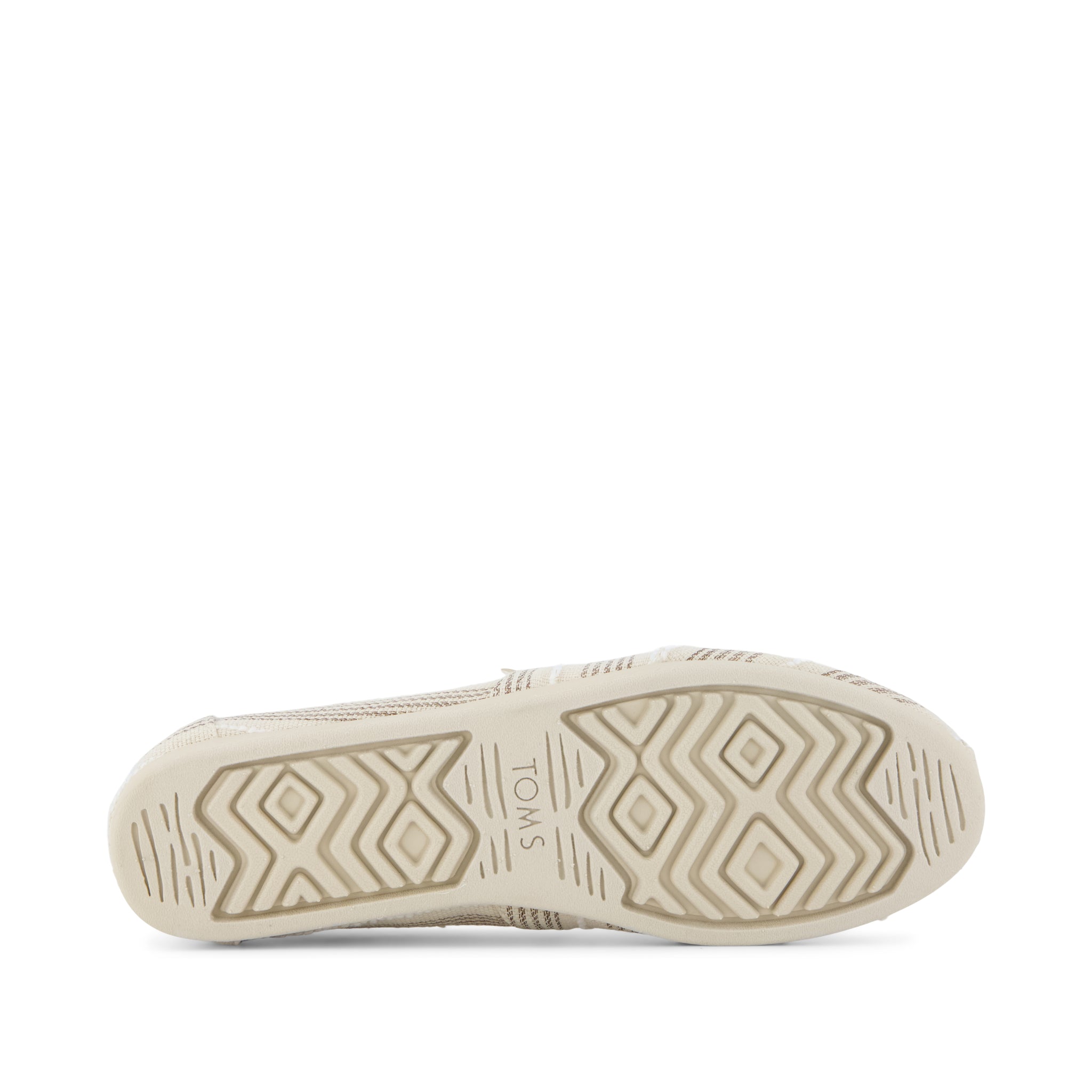 Womens Alpargata Classic Natural Metallic Stripe - Image 4