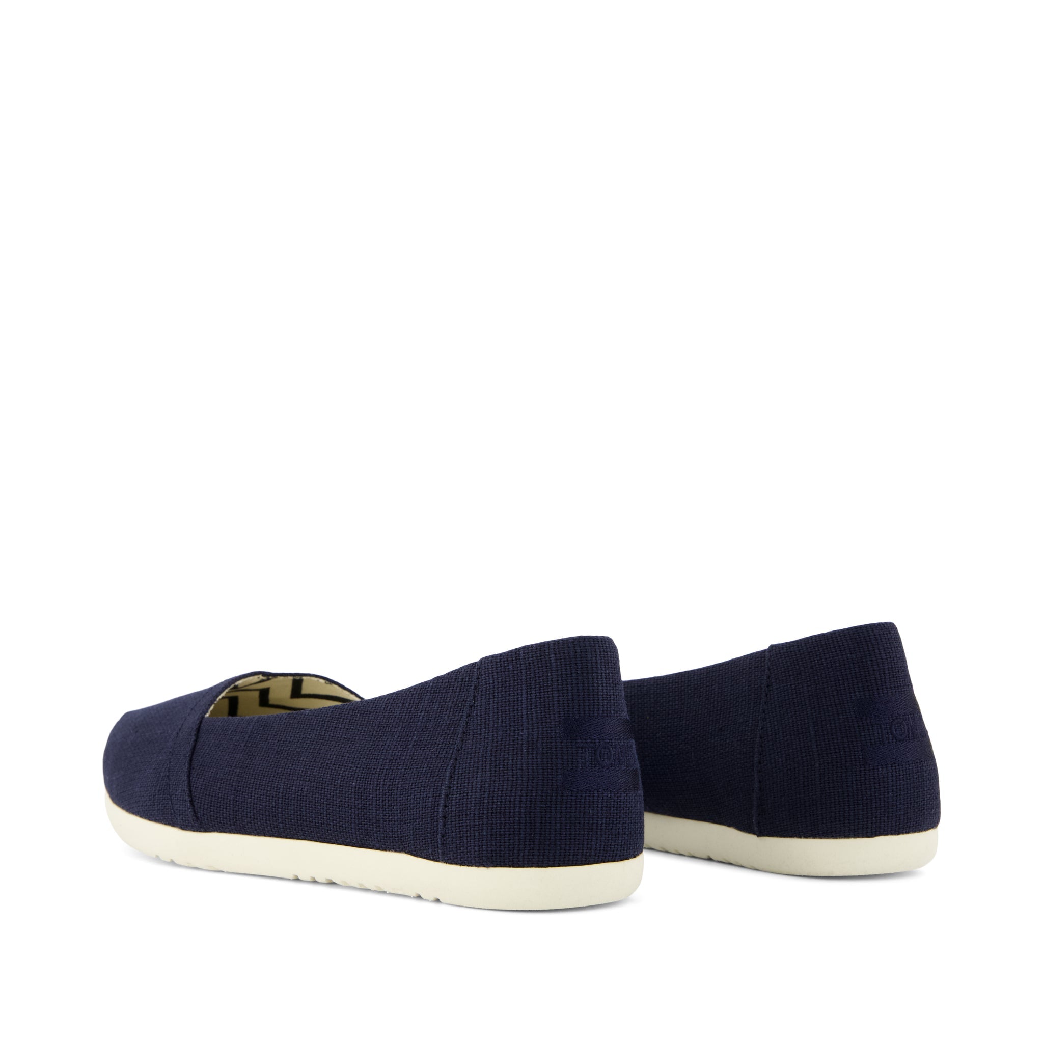 Womens Alpargata Ballet Flat Navy Heritage Canvas - Image 4
